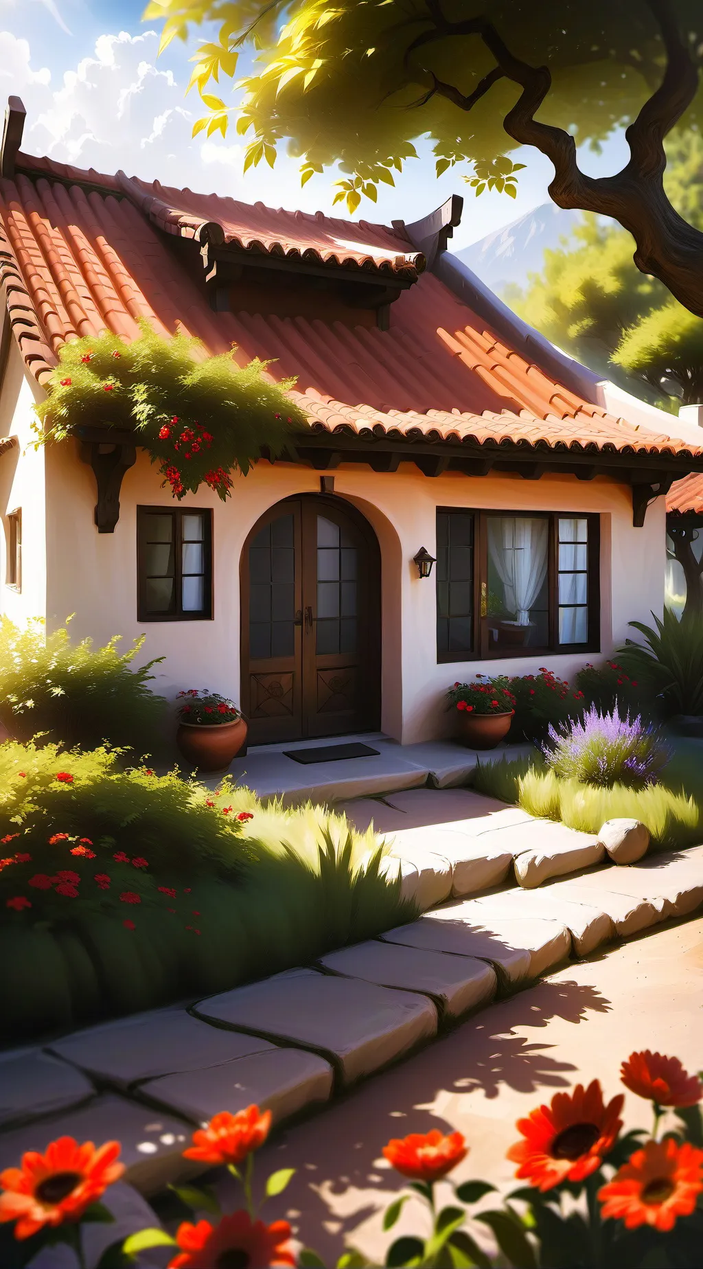 ai character: casa millonaria background