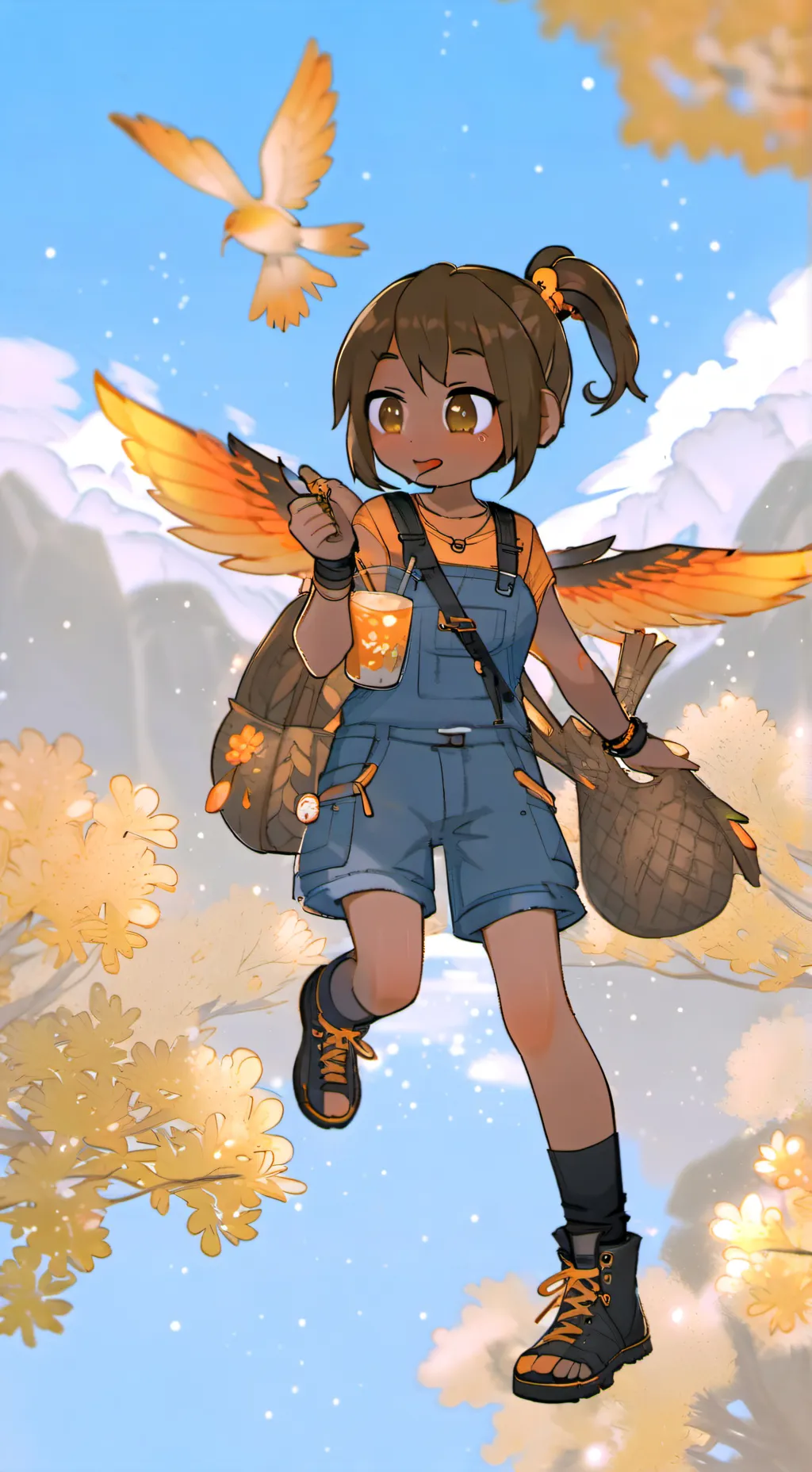 ai character: Sanya background