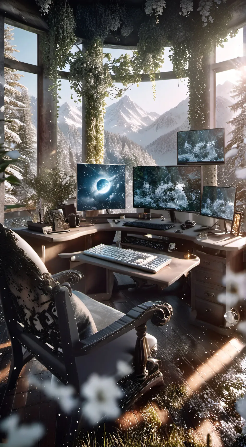 ai character: TEST background