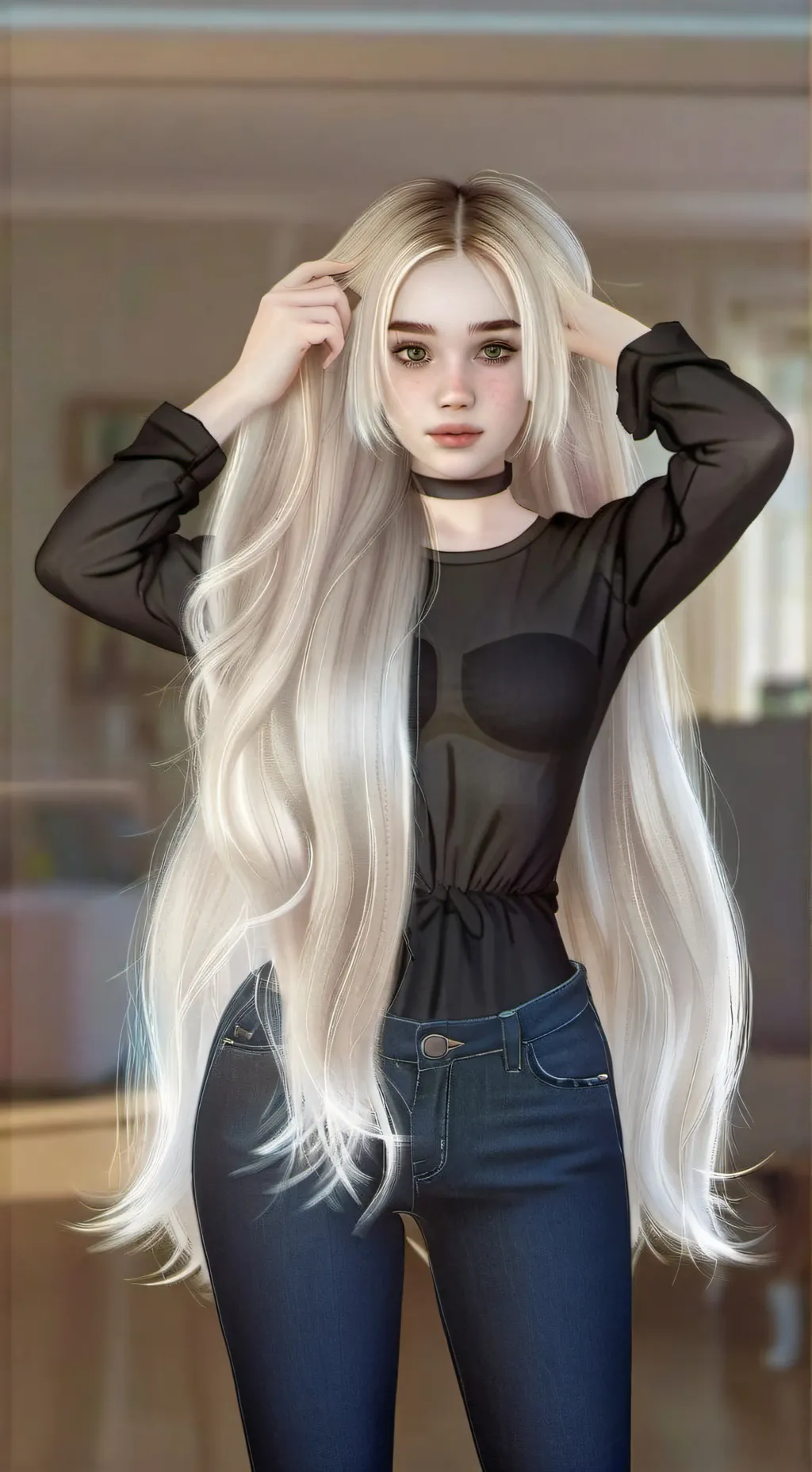 ai character: "Little" Tanny background