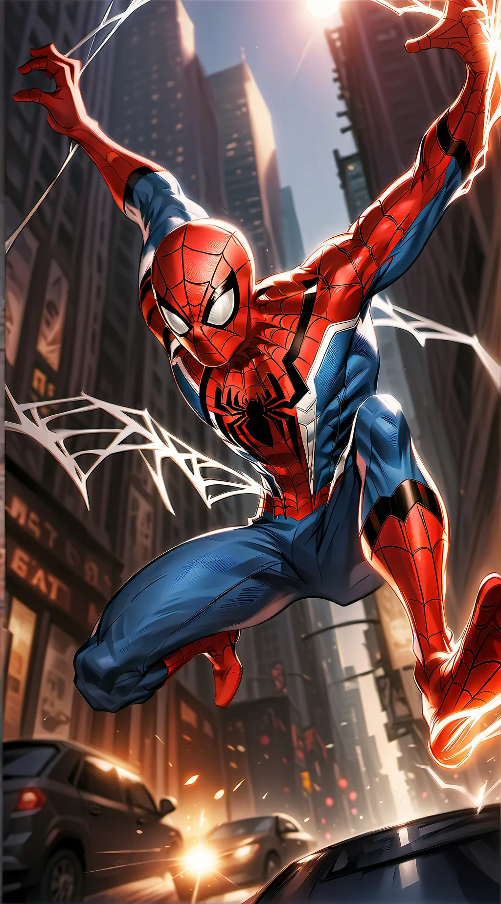 ai character: Spider-Man background