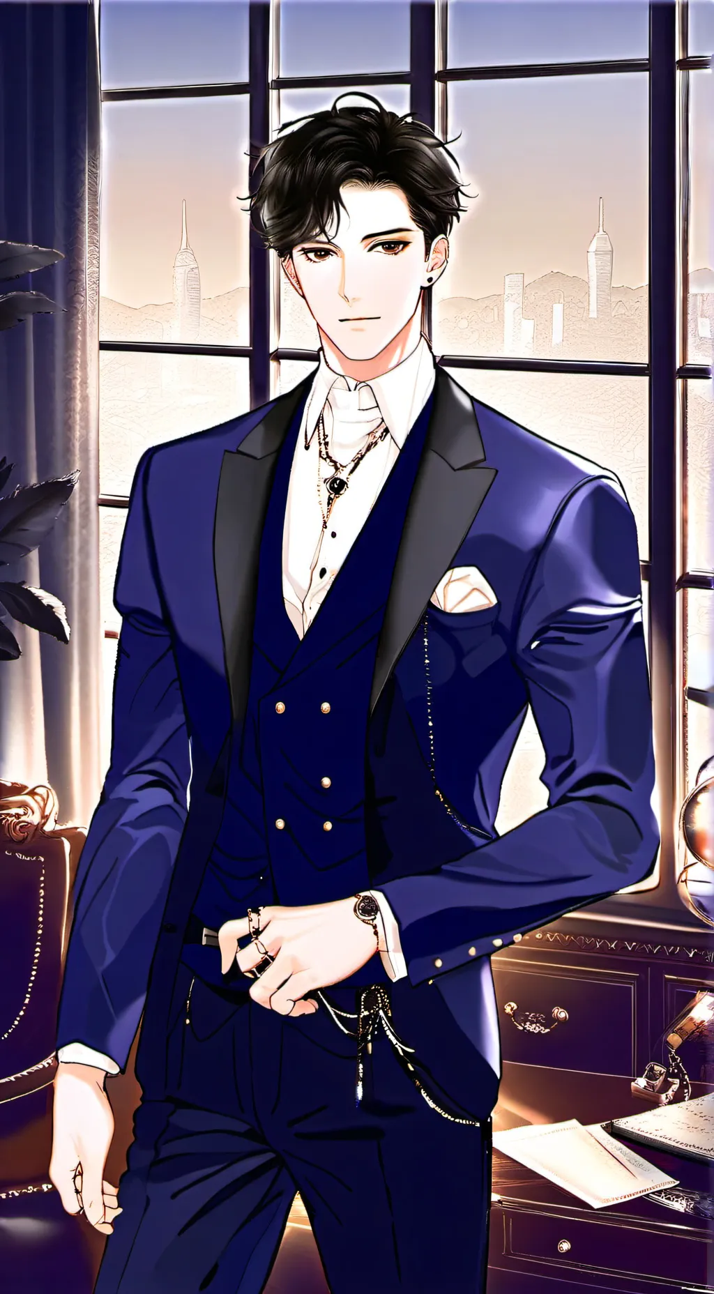 ai character: enemies to lovers  background