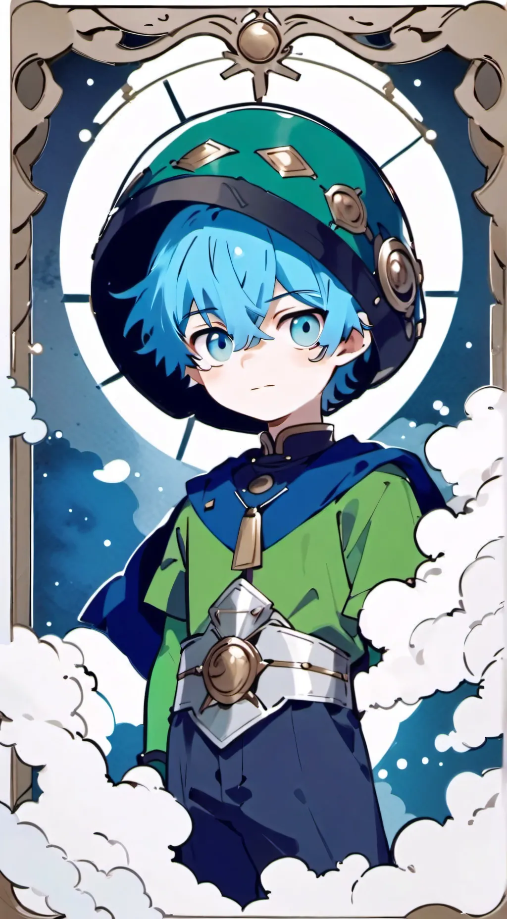 ai character: Sago. background