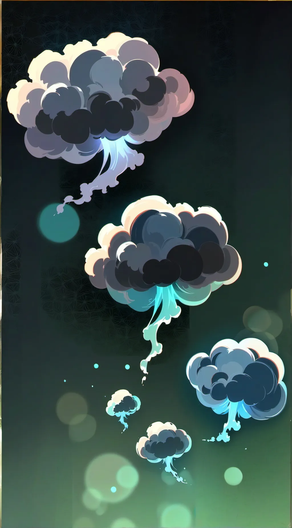 ai character: Iris x Durple <3 background