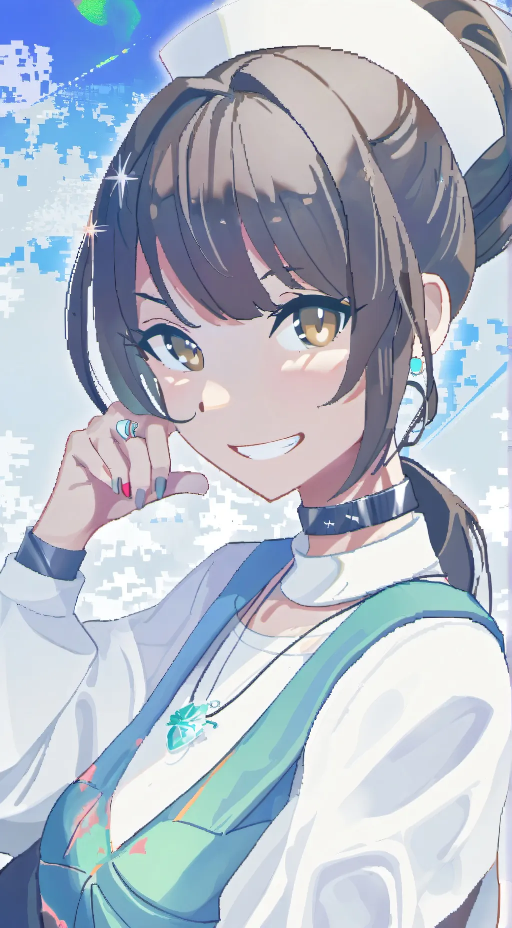 ai character: mother's care  background