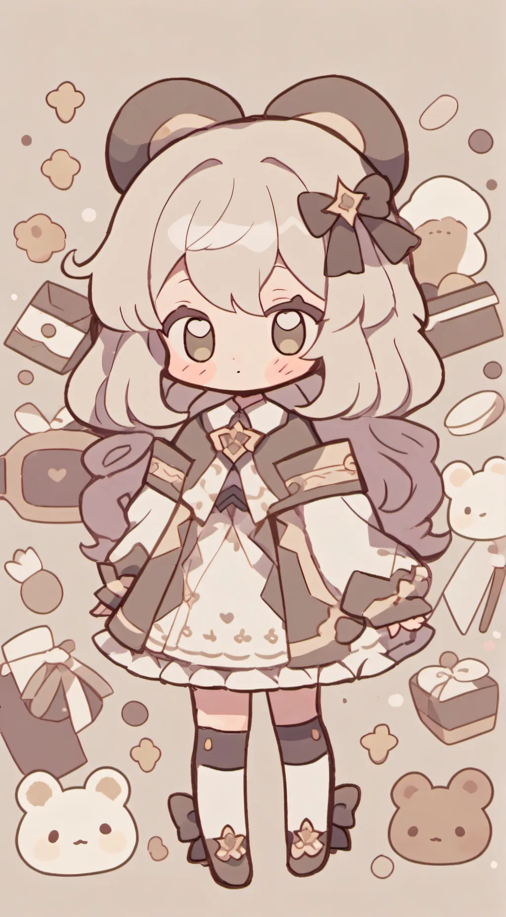 ai character: Bakugo background