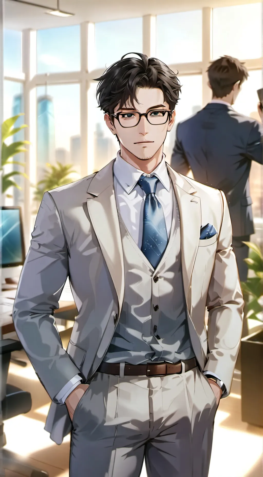 ai character: ceo background