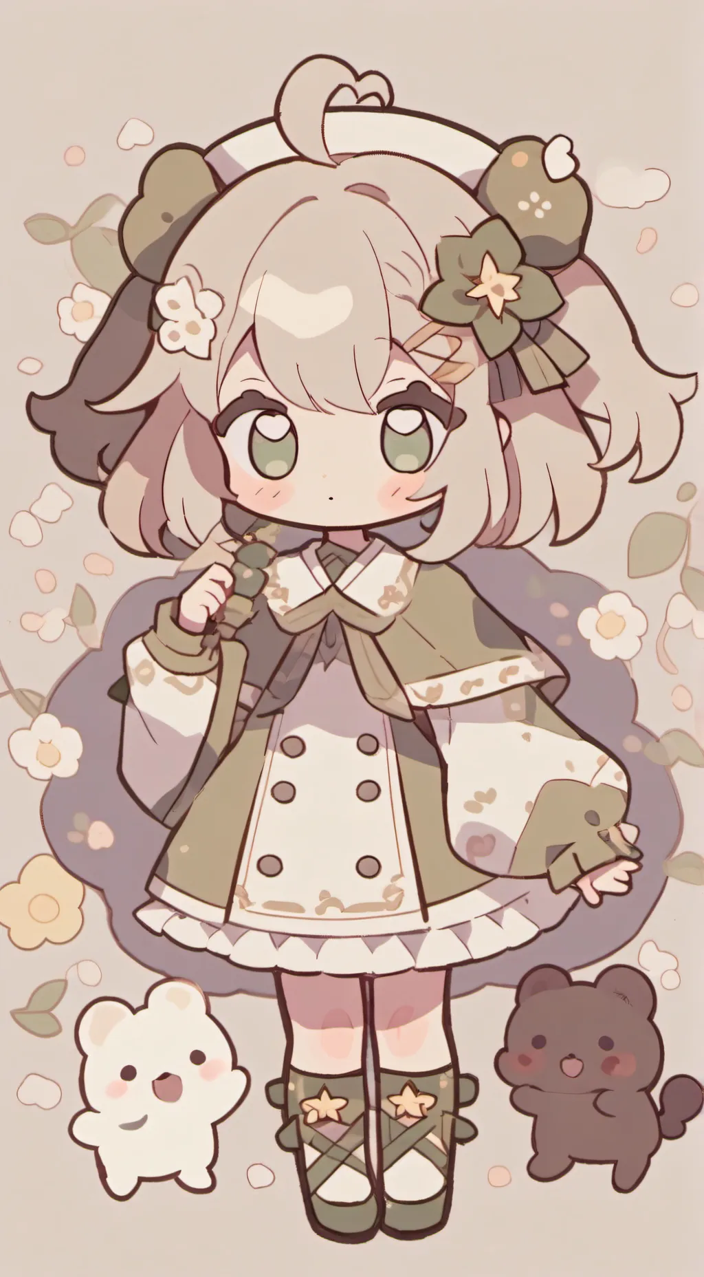 ai character: 1st grade bsf Luci background