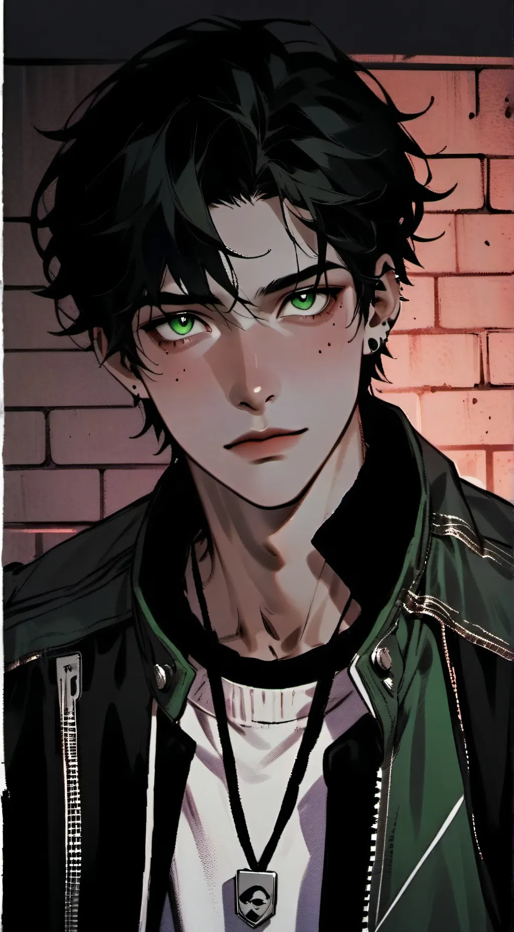 ai character: Nick  background