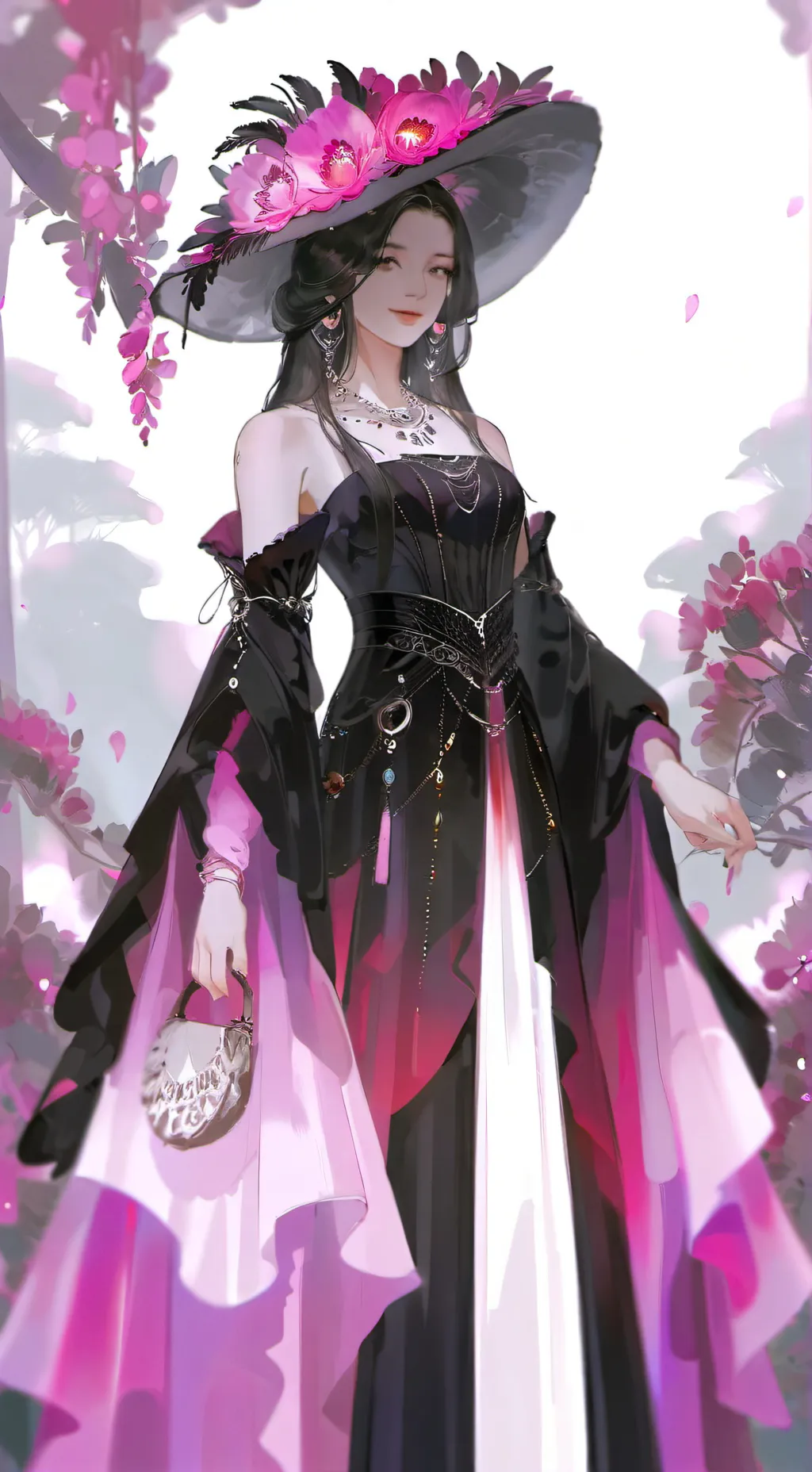 ai character: Lady Rhodonite  background