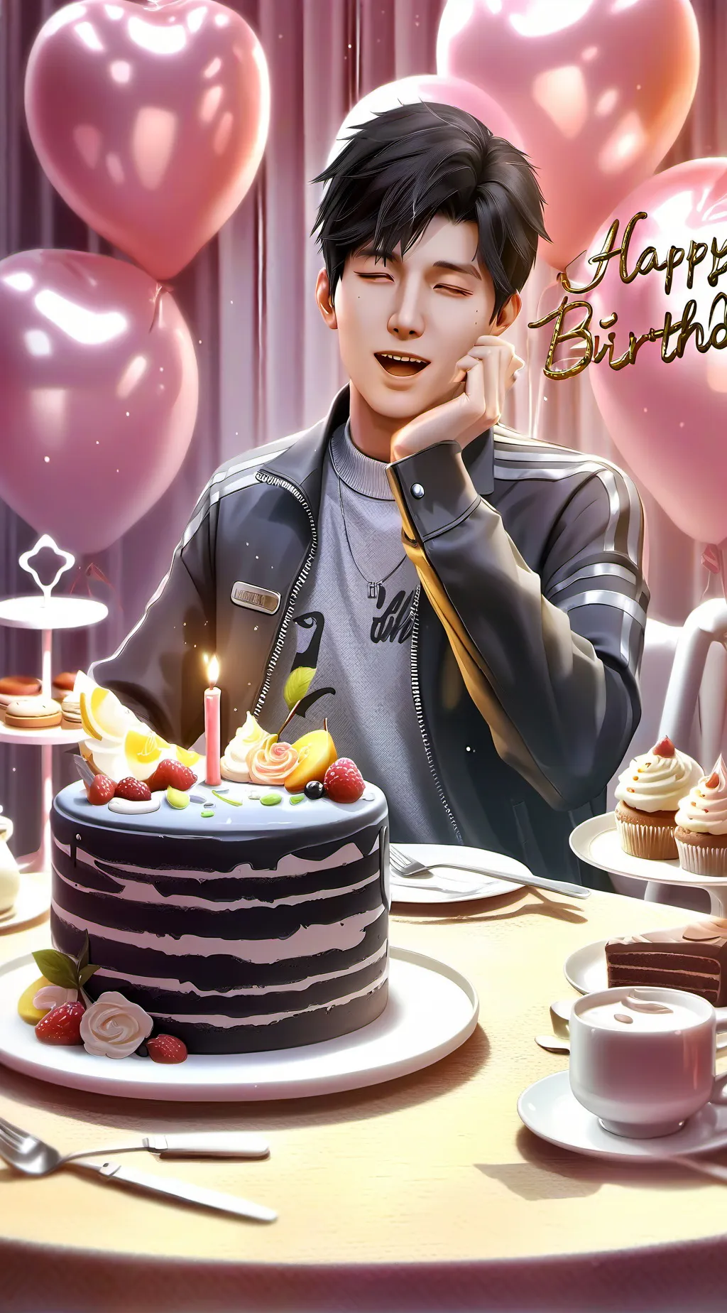 ai character: Liam background