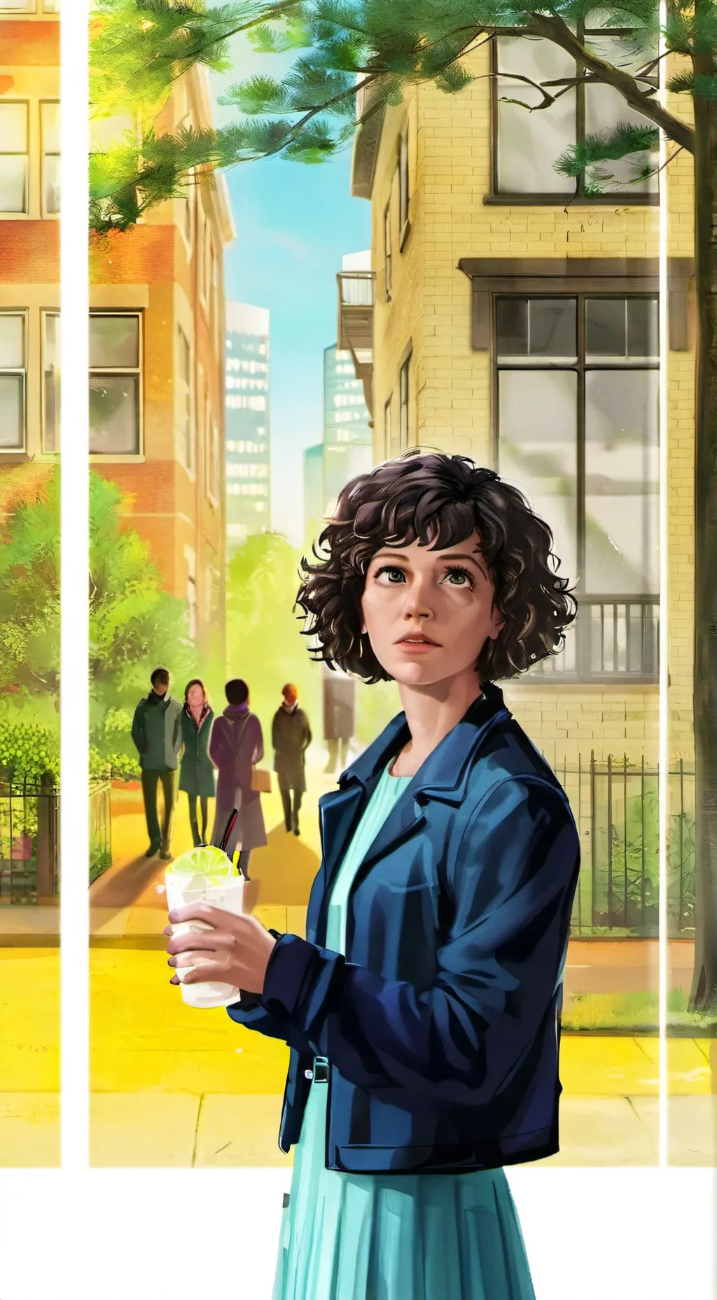 ai character: Search Party S1 background