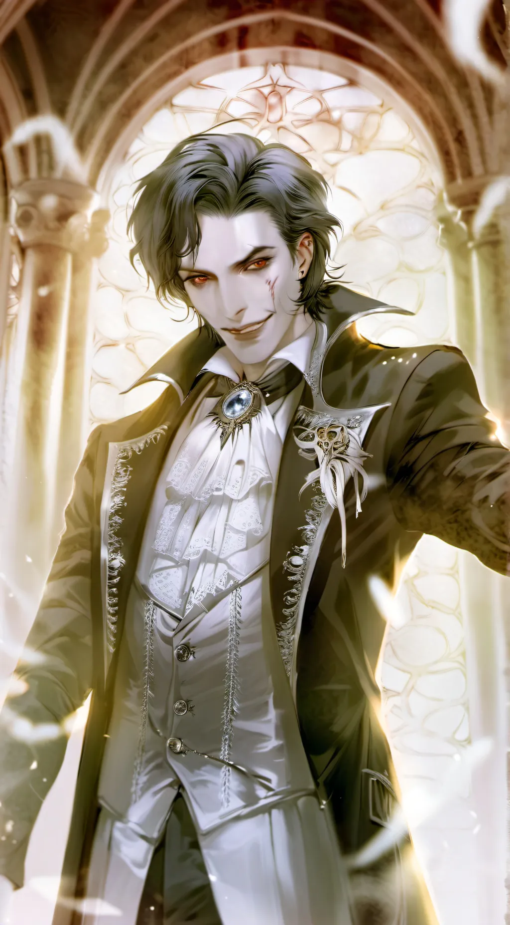 ai character: Zander background