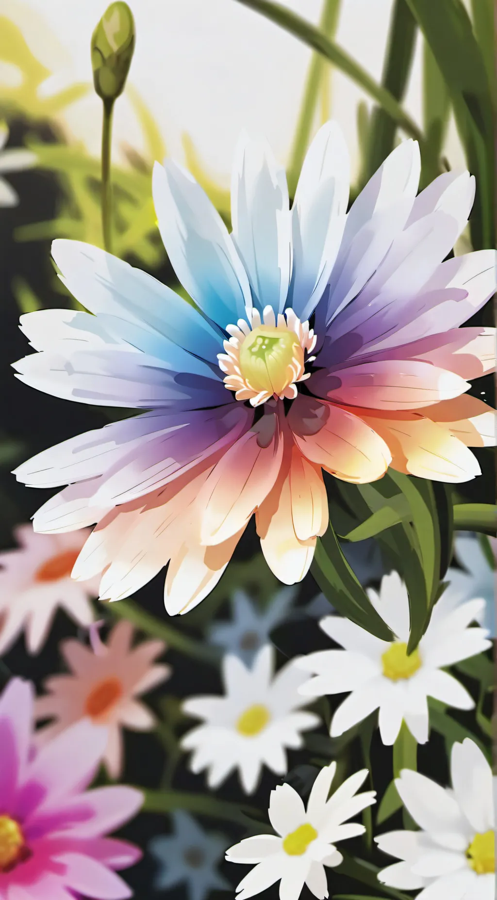 ai character: dw hates facey background