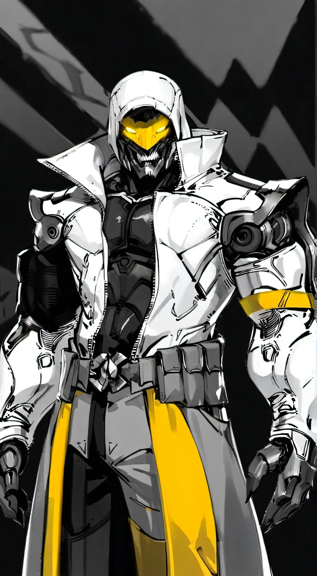 ai character: murder drones N background