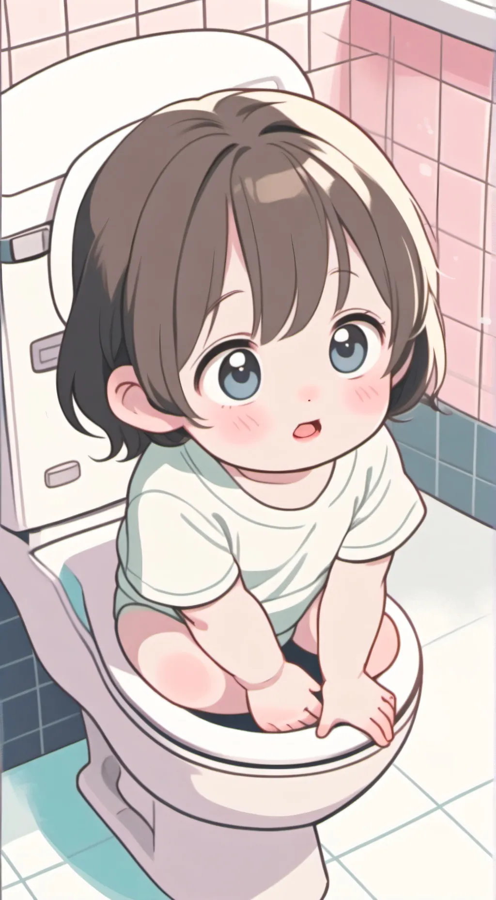 ai character: Baby sis fnaf background