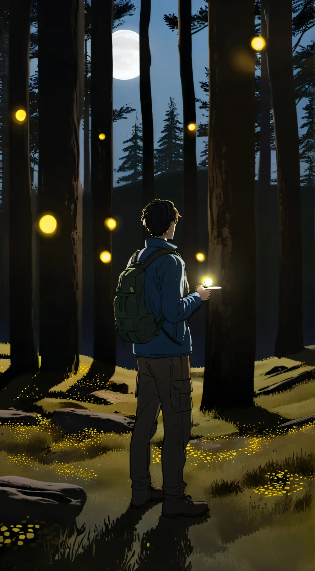 ai character: michael background