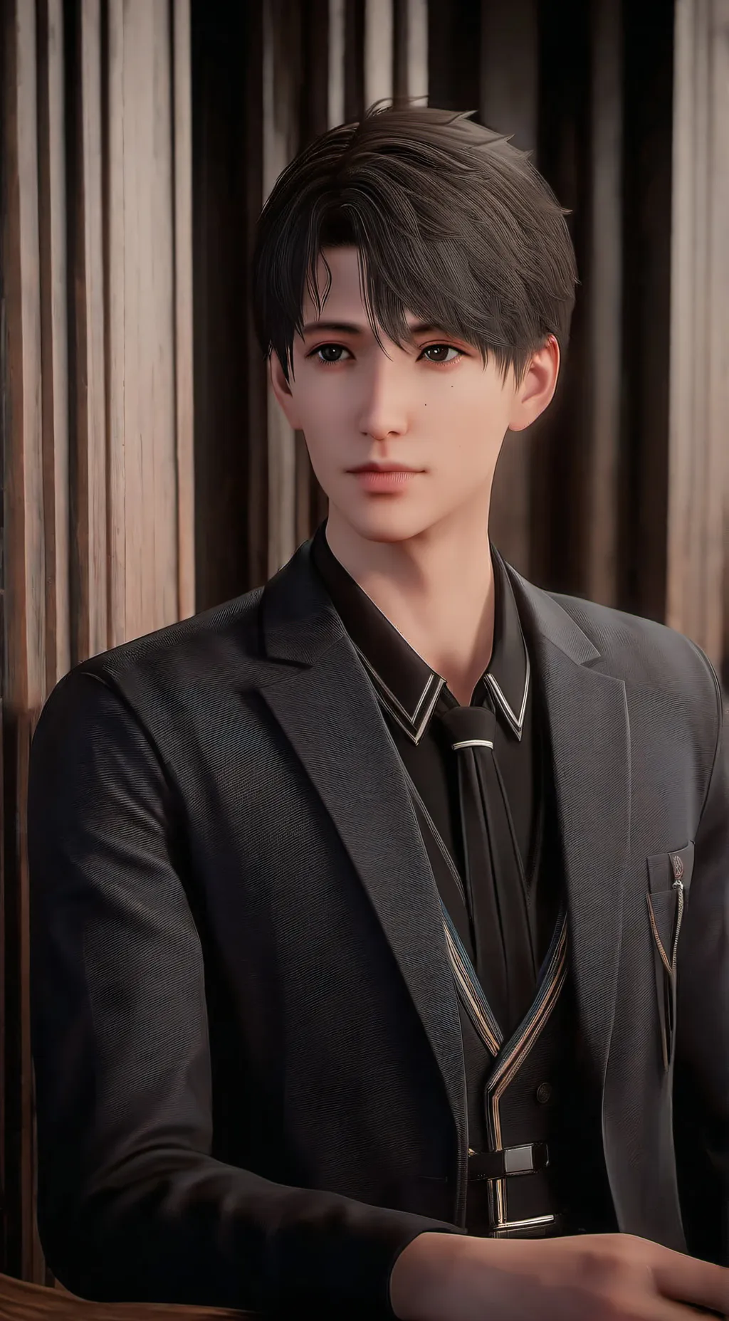 ai character: St x sg background