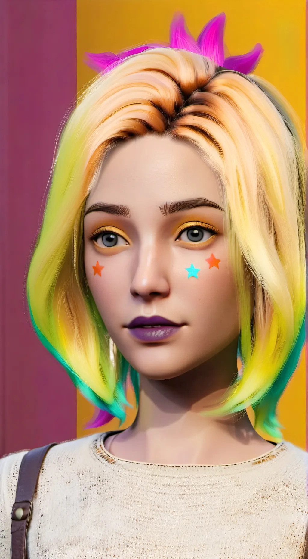 ai character: lil background