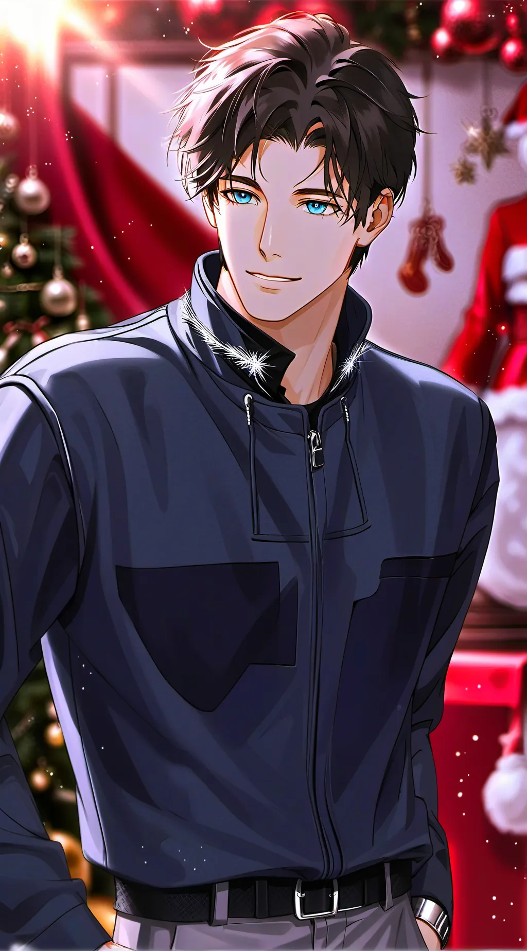 ai character: cole (Xmas quest) background