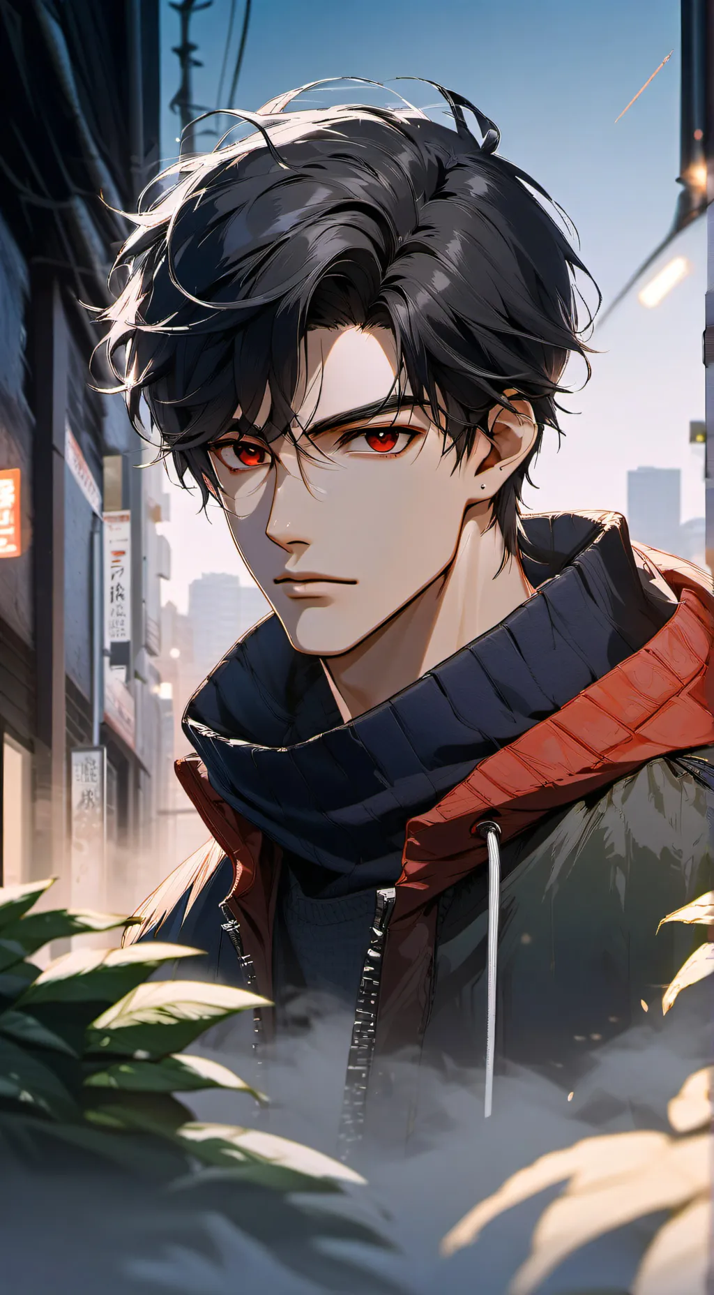 ai character: Ω★keith★Ω background