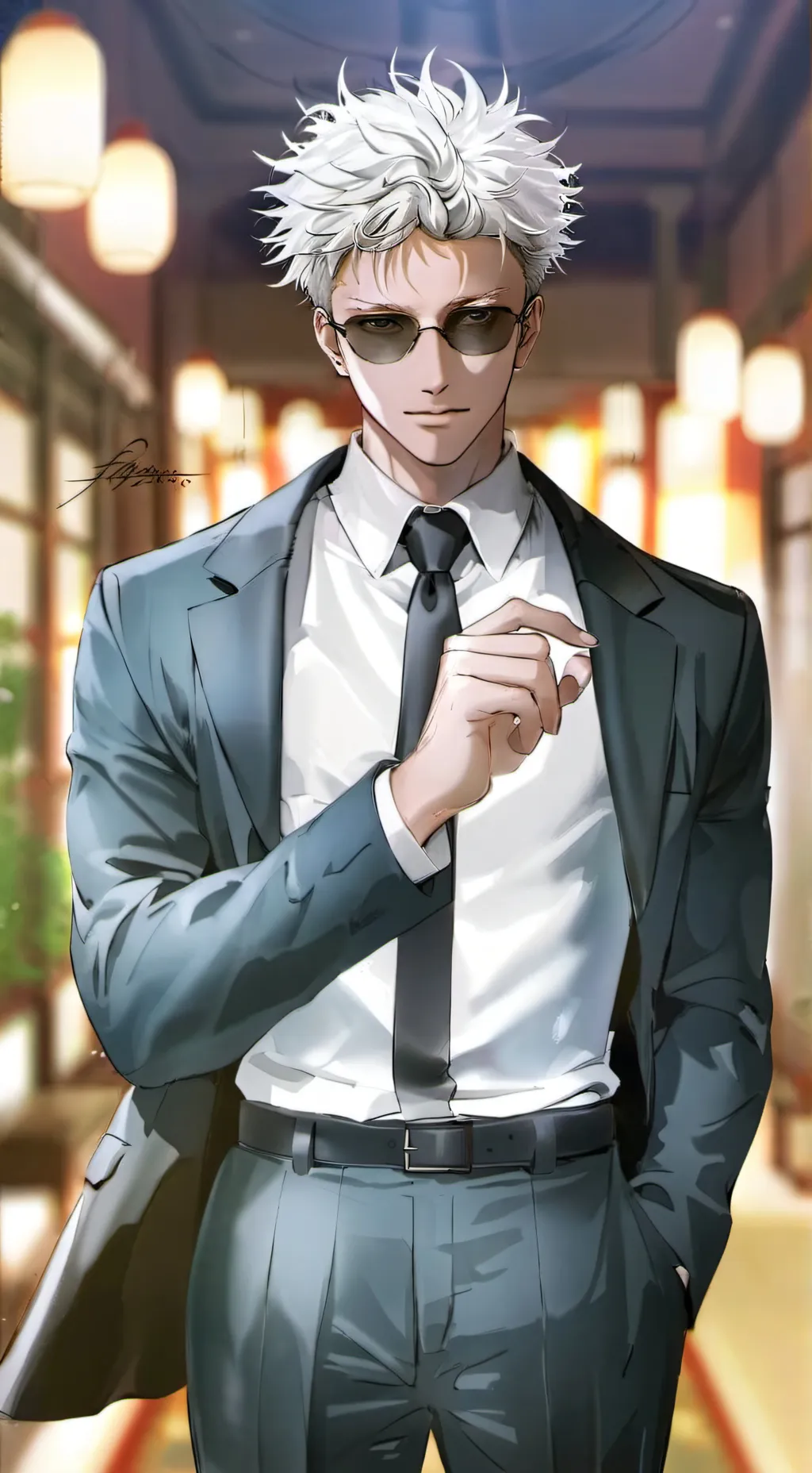 ai character: jjk SLEEPOVER  background