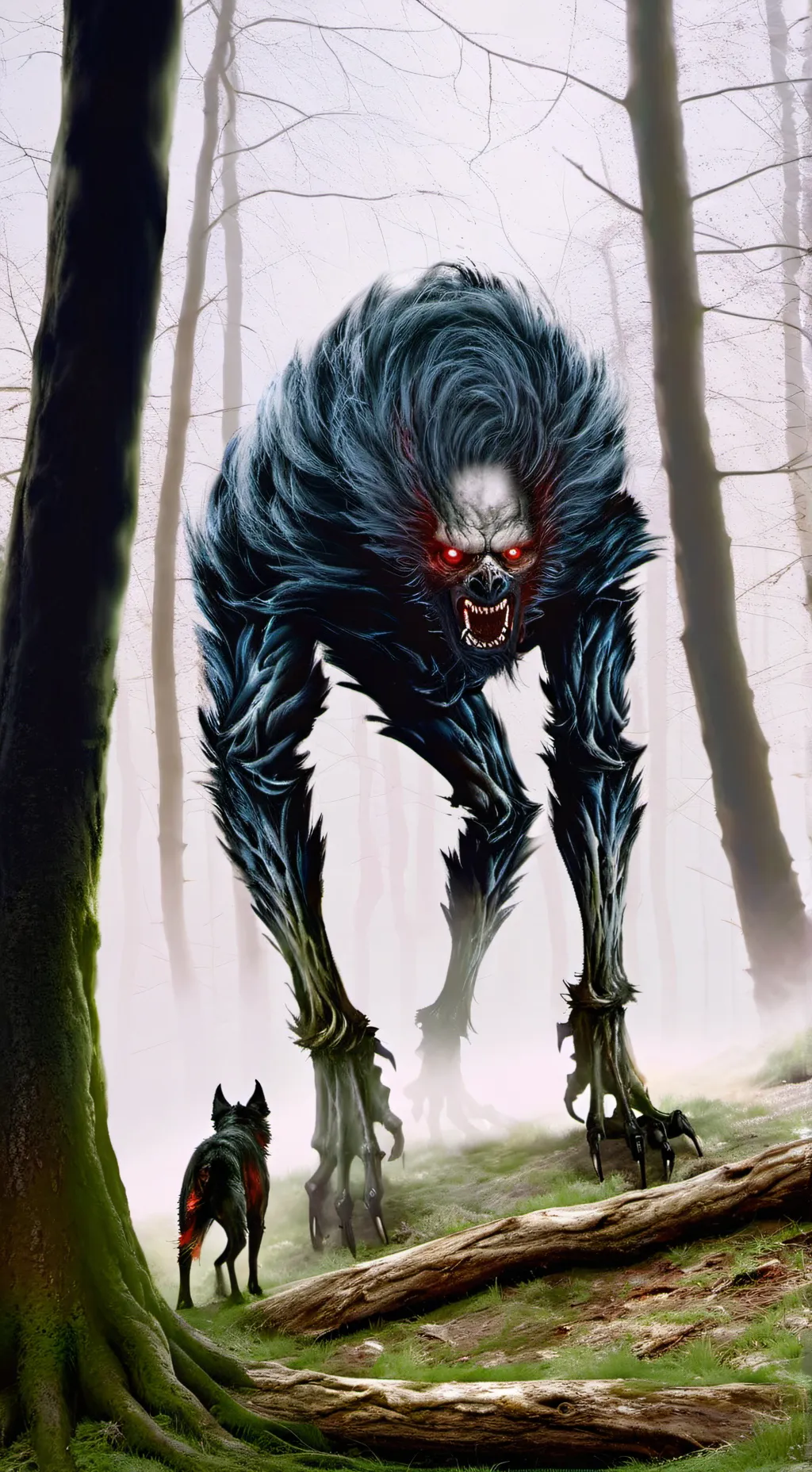 ai character: SkinWalker background
