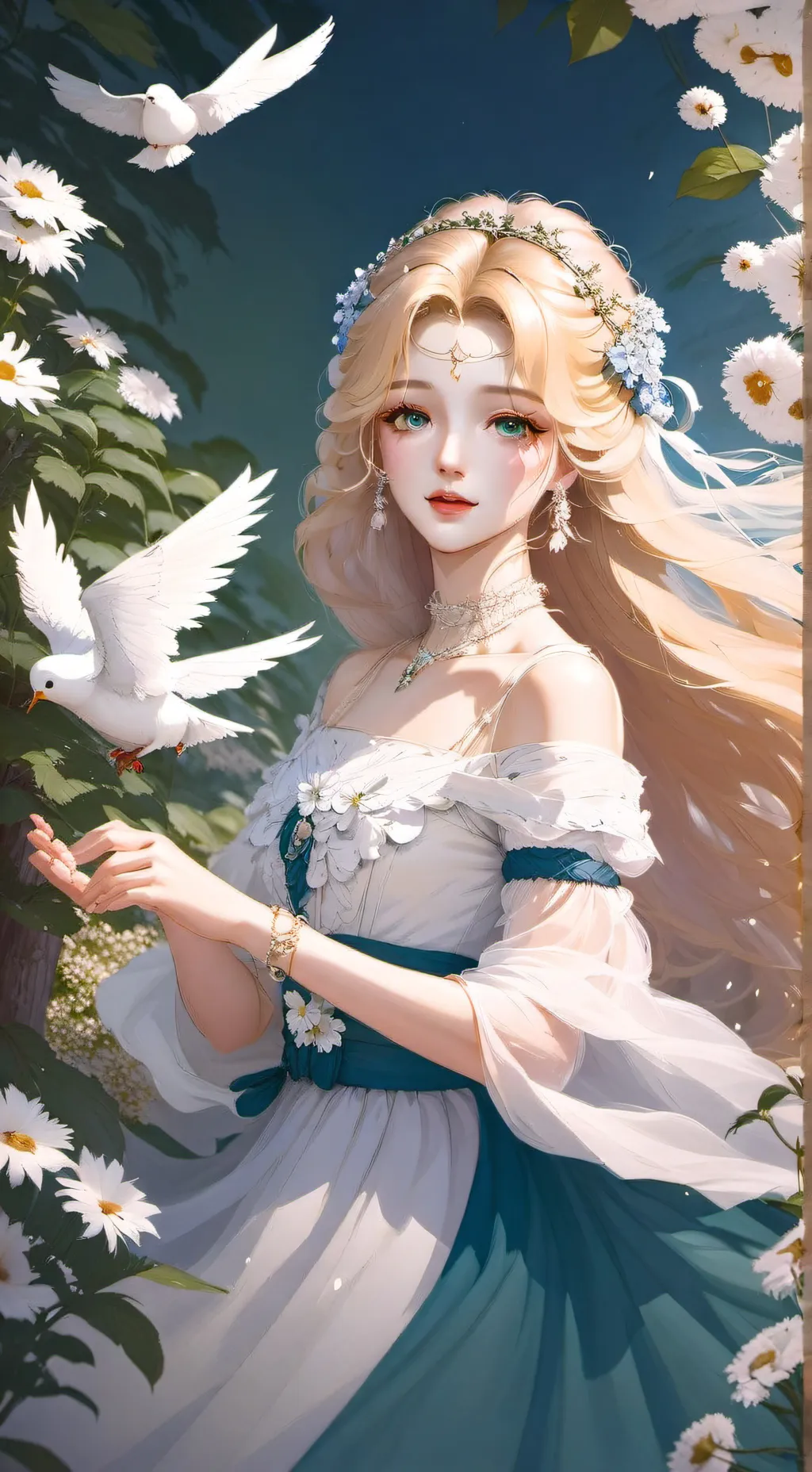 ai character: ☆Lily Breeze♡ background