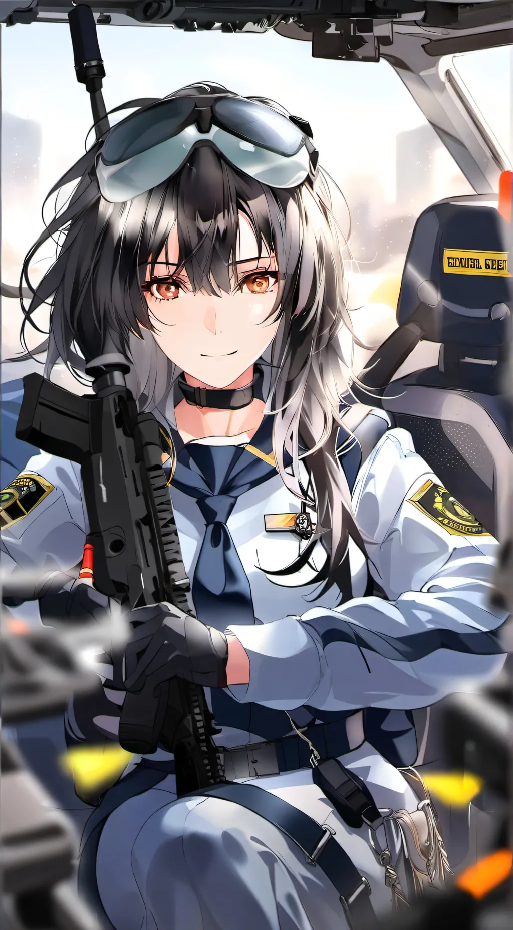 ai character: аня background