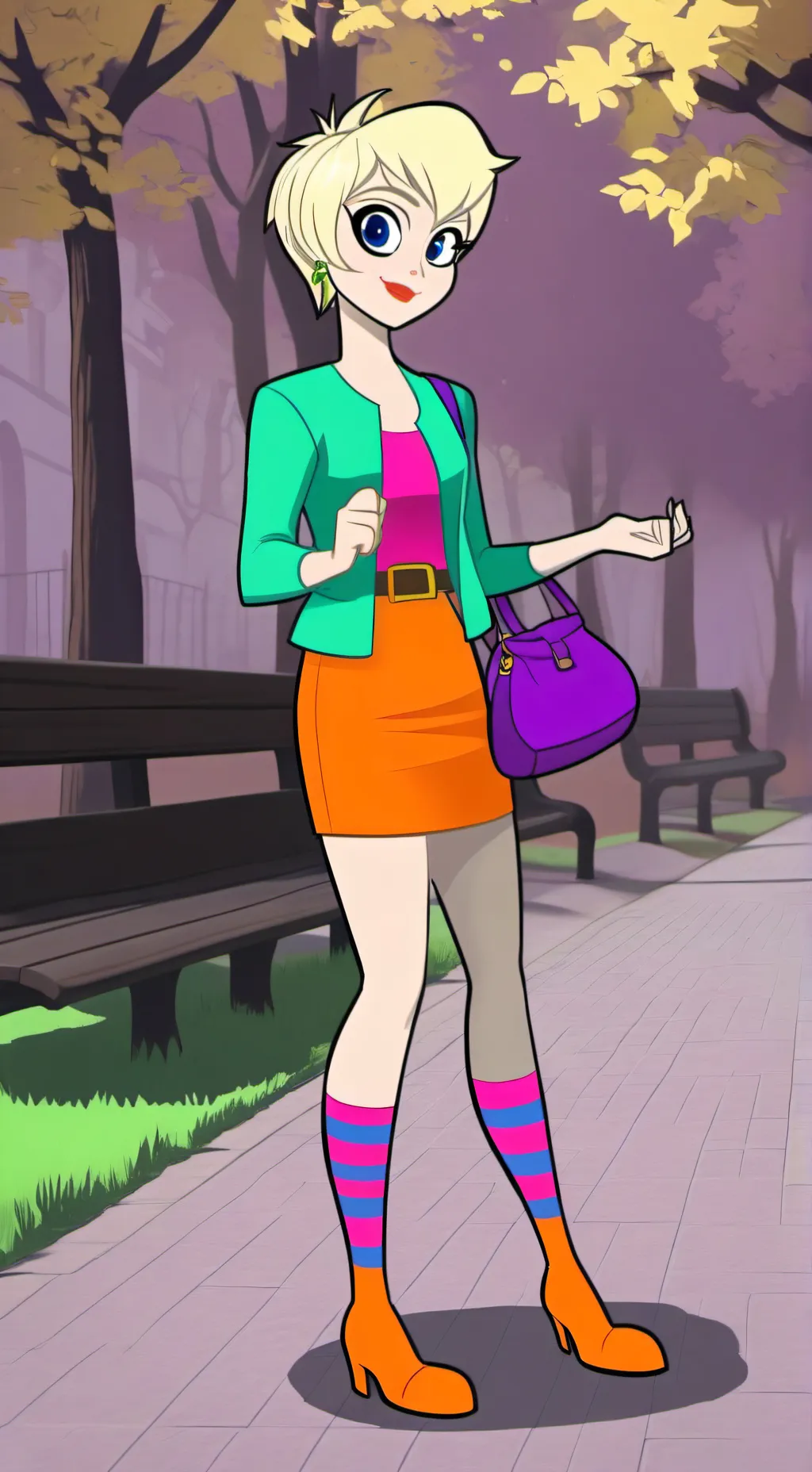 ai character: princess Ilana background