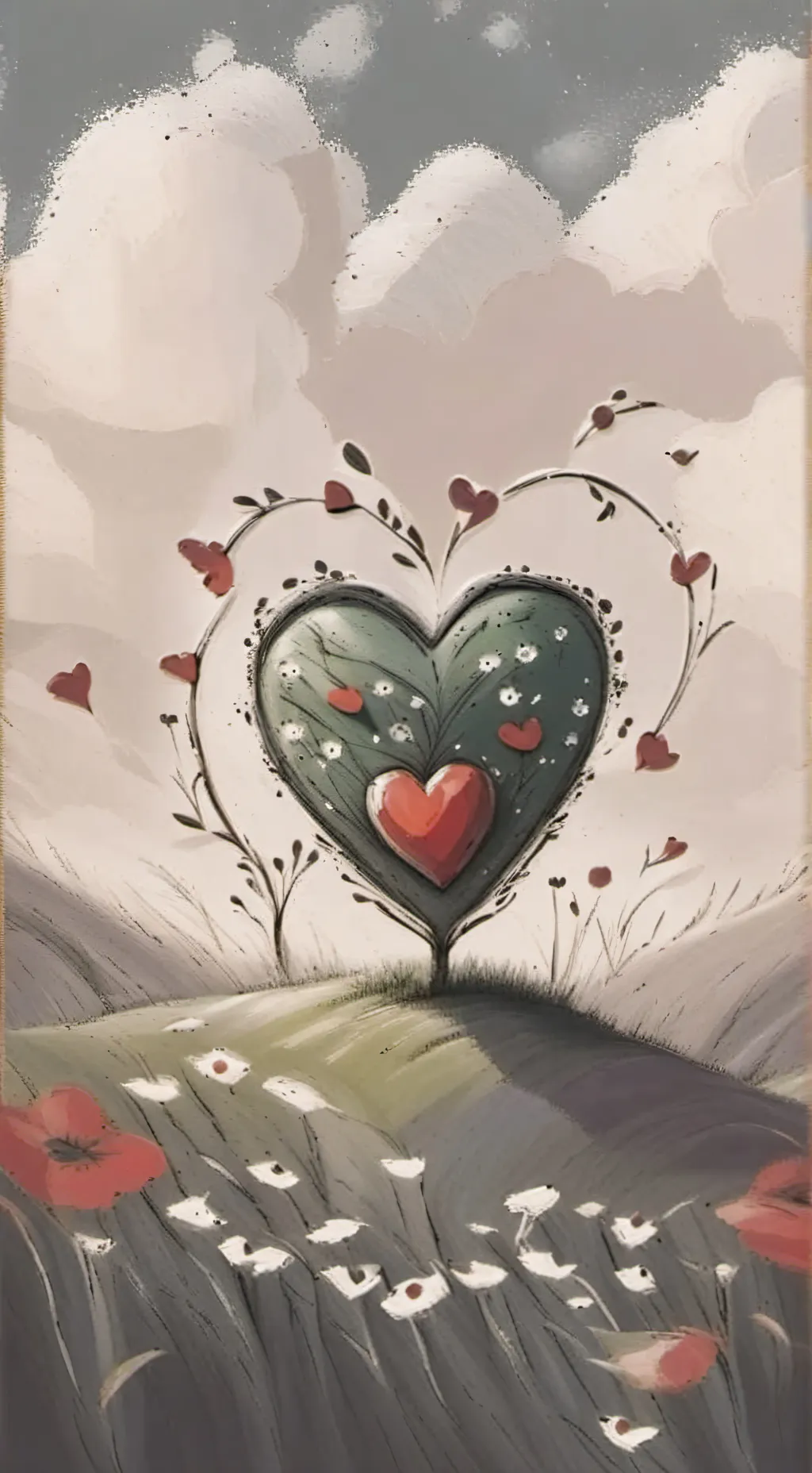 ai character: Love machine background