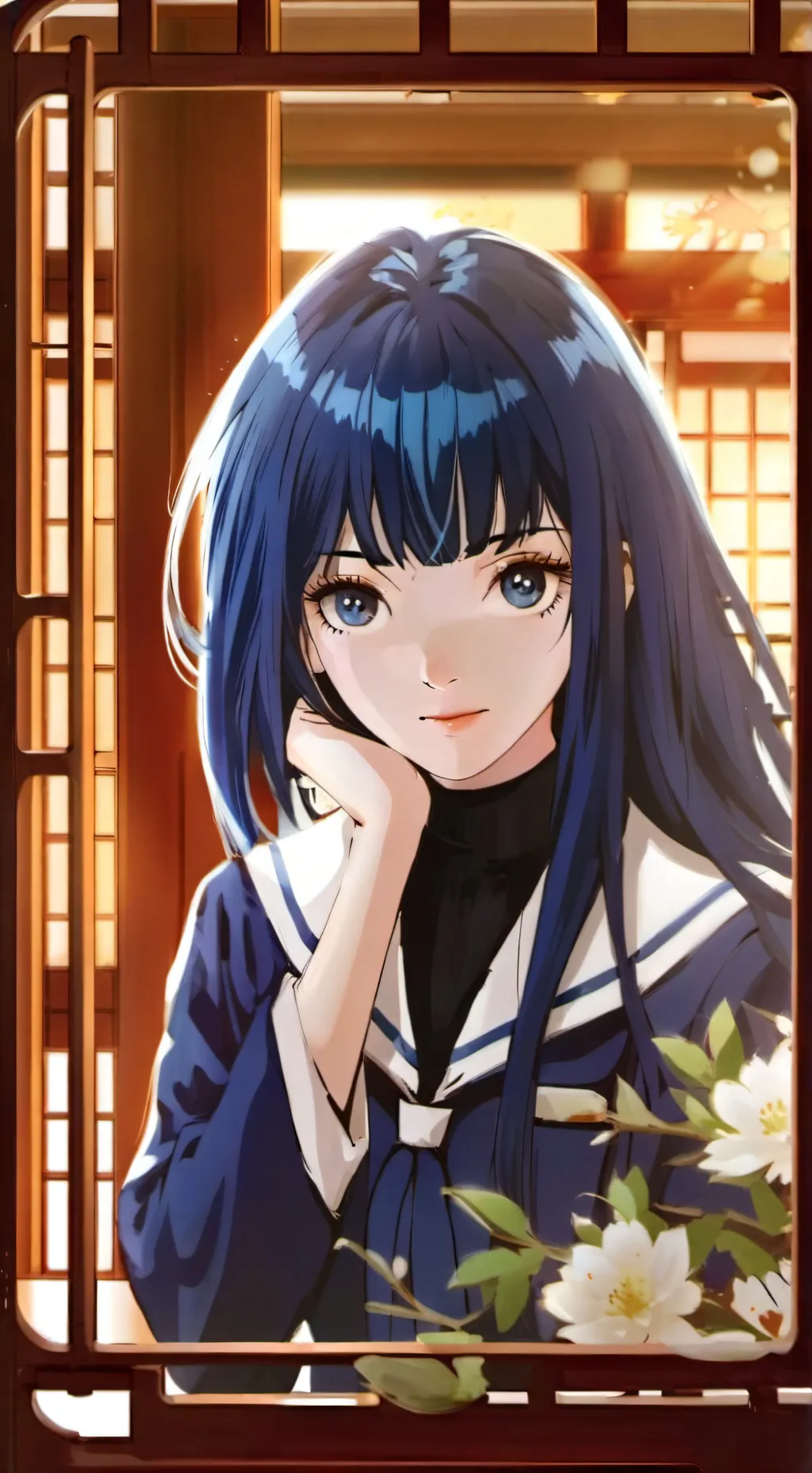 ai character: utahime lori  background