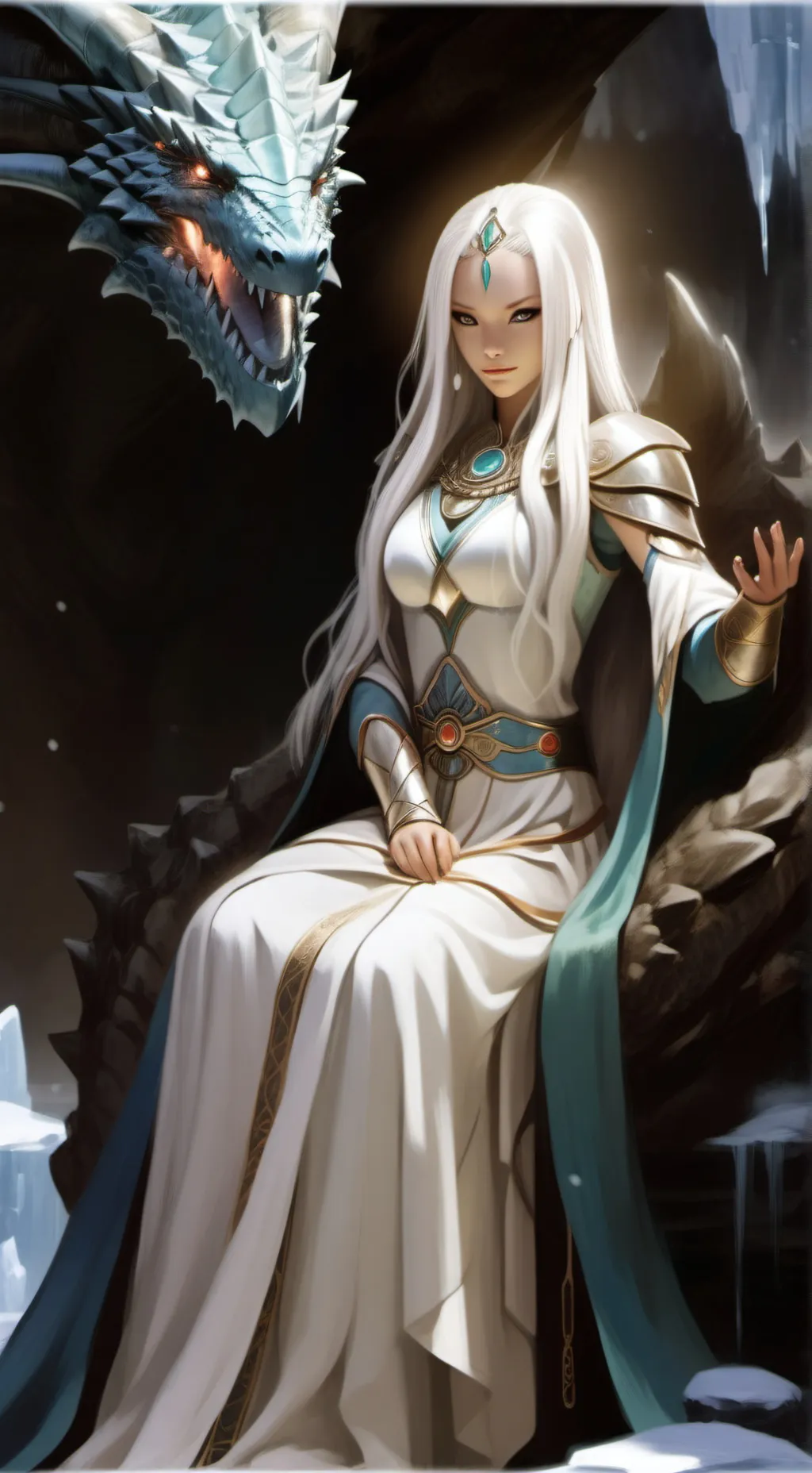 ai character: Fafnir  background