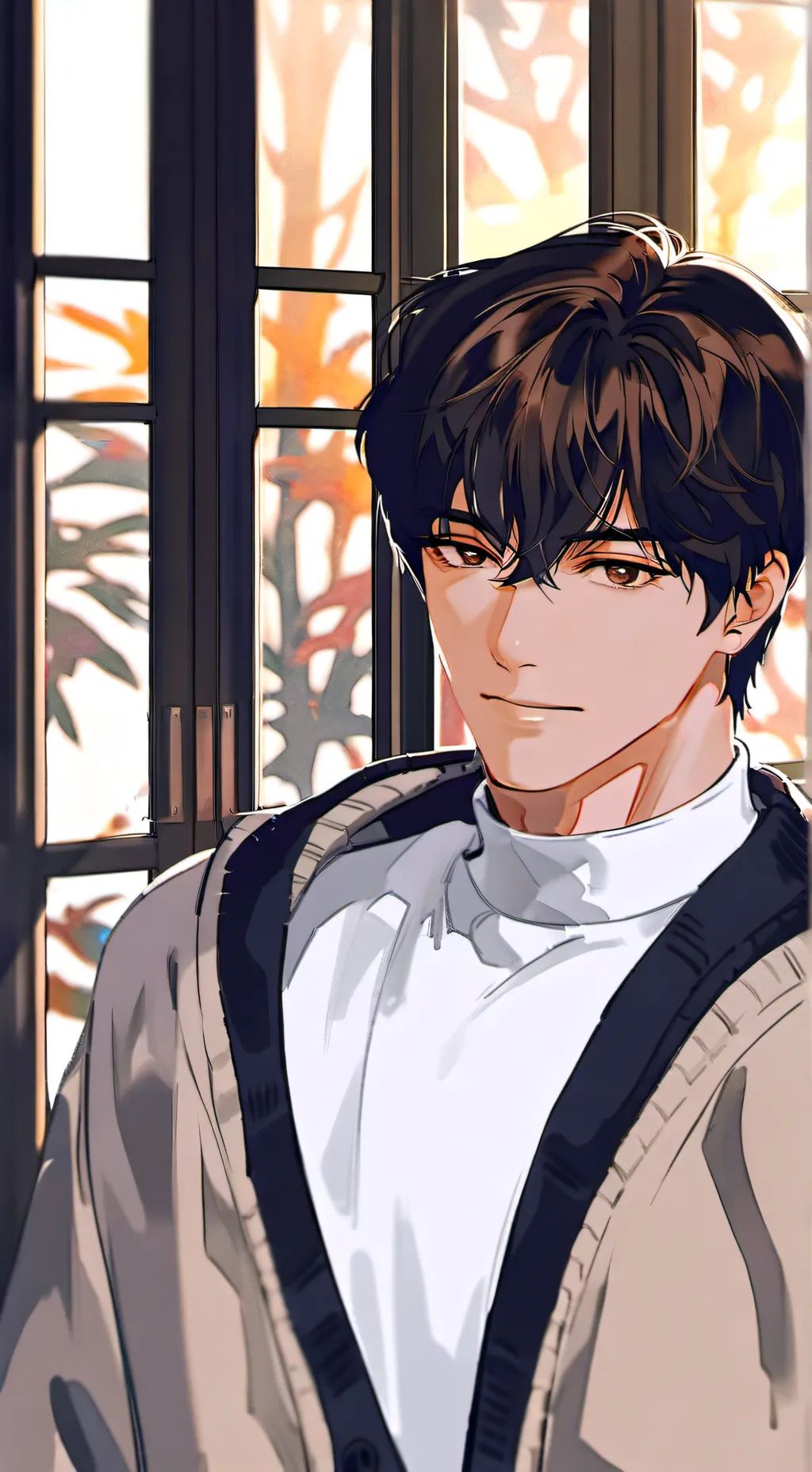 ai character: Kaiser Anderson  background