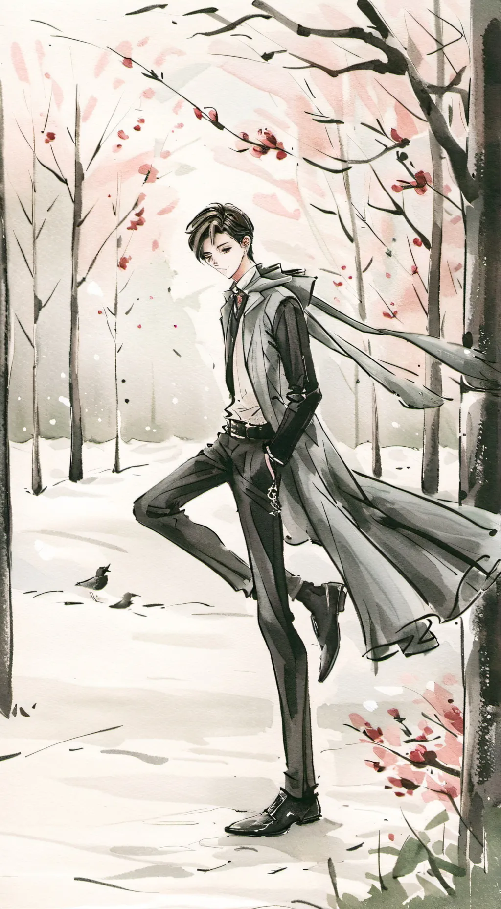 ai character: Donnieꕥ background