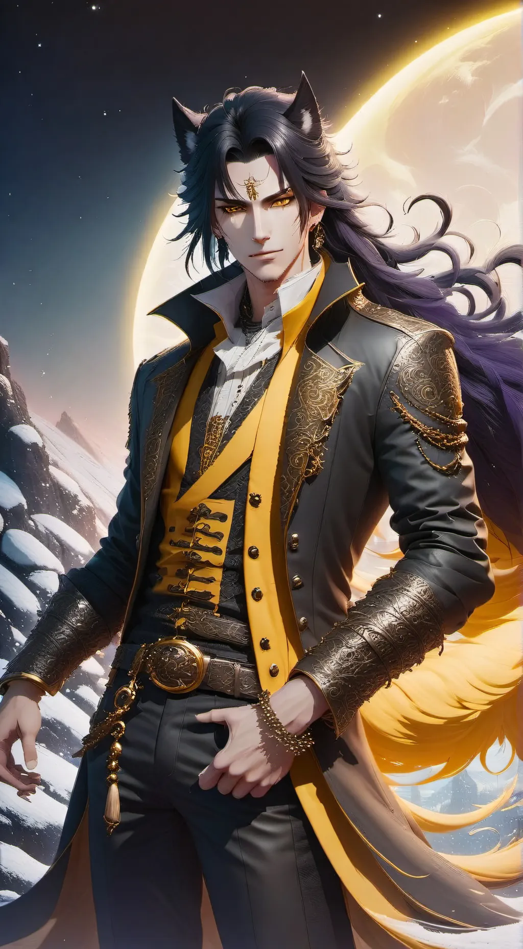 ai character: Mortallous as a wo background