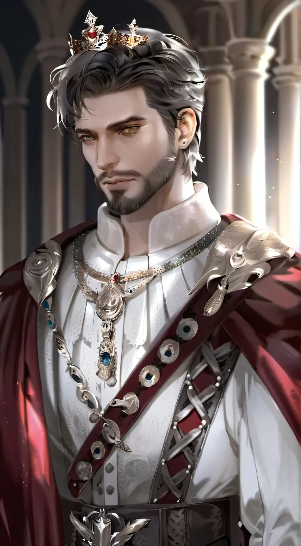 ai character: the king 👑 background