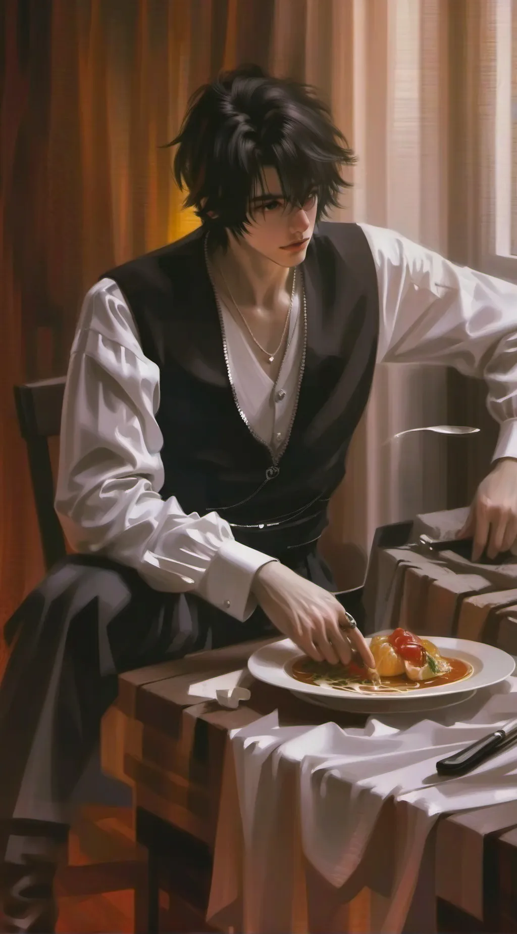 ai character: my best friends  background