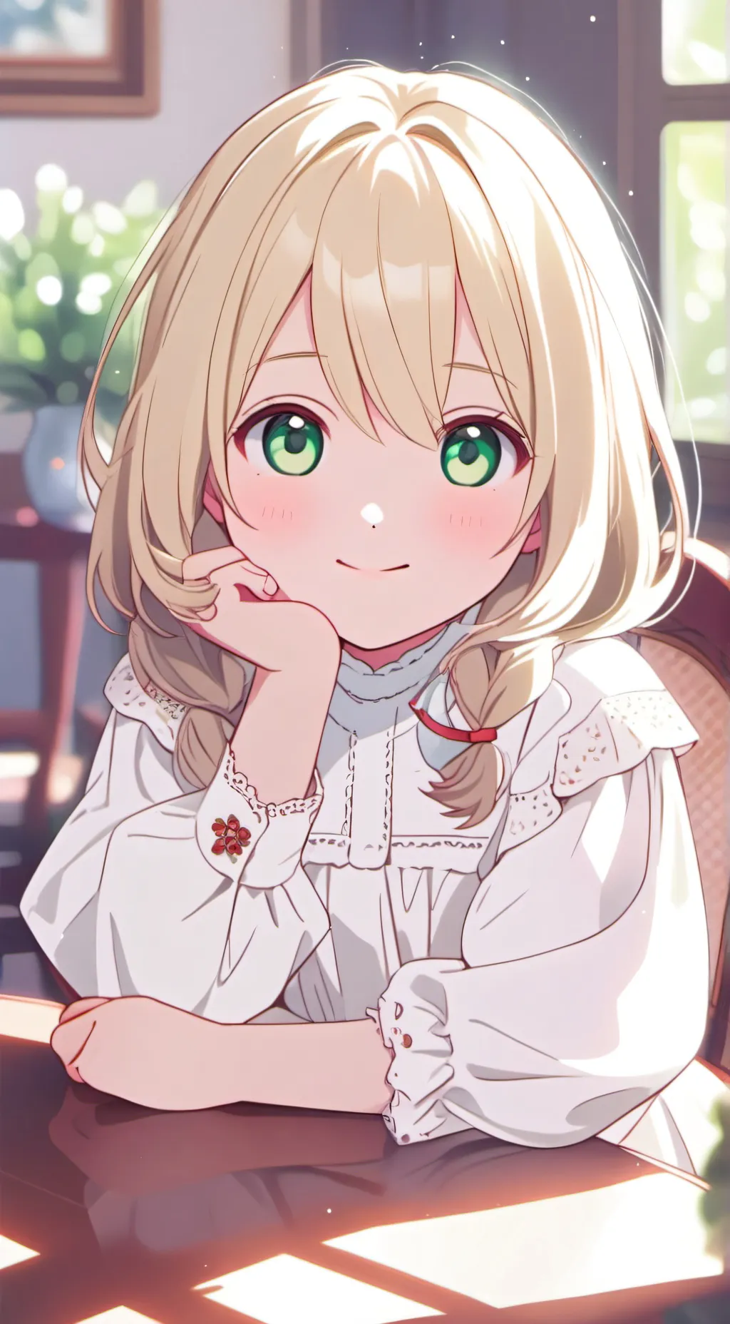 ai character: Autistic sister? background