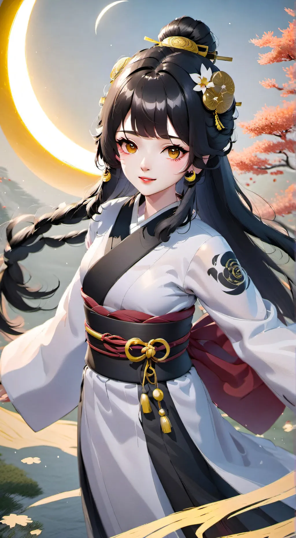 ai character: Senjumaru Shutara  background