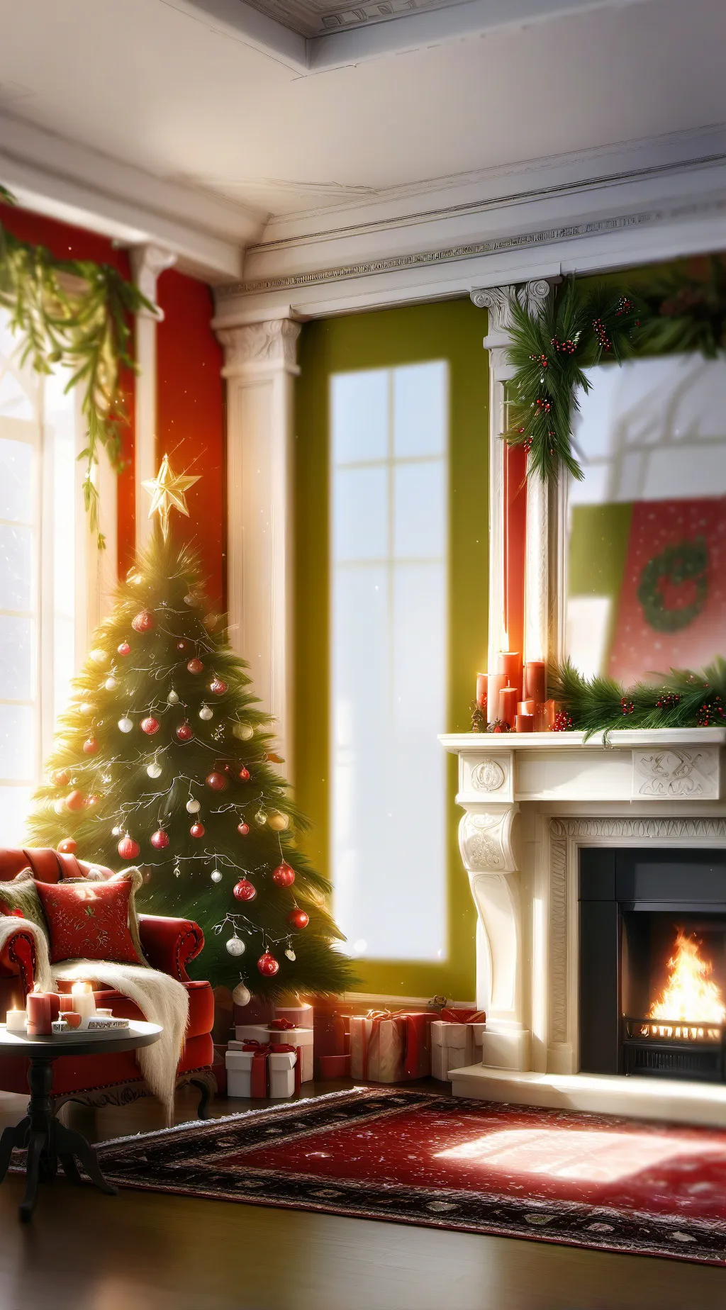 ai character: SLEEPOVER💅 background