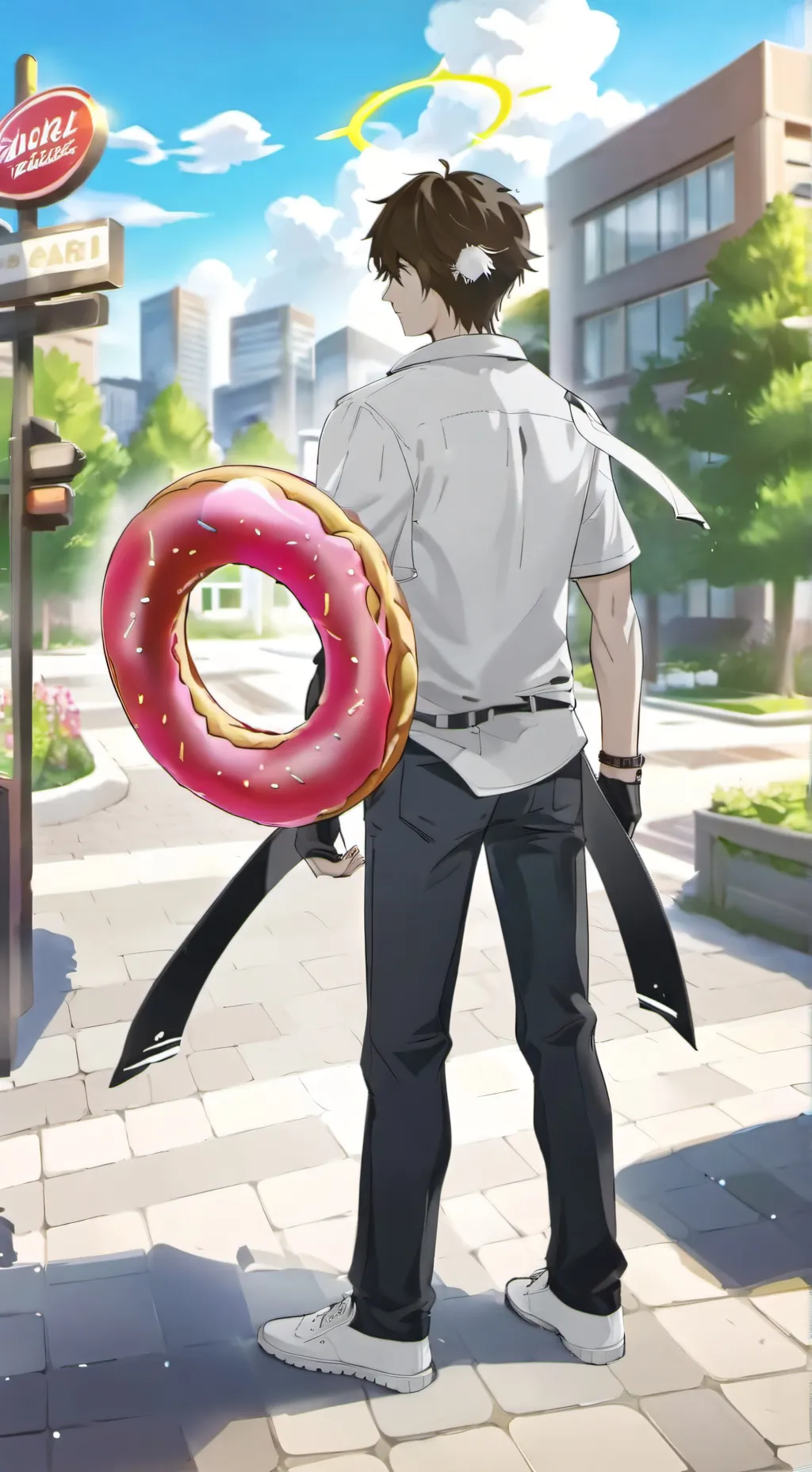 ai character: Your friend background