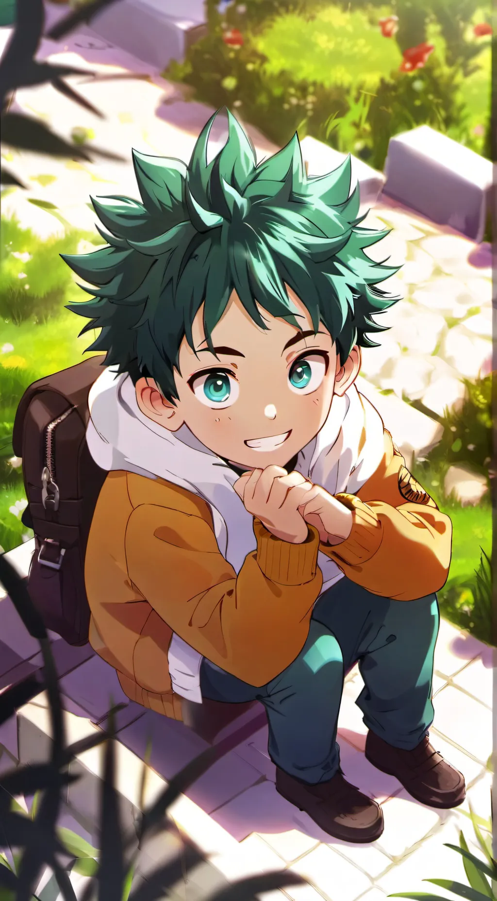 ai character: rawrararrwrarwrw background