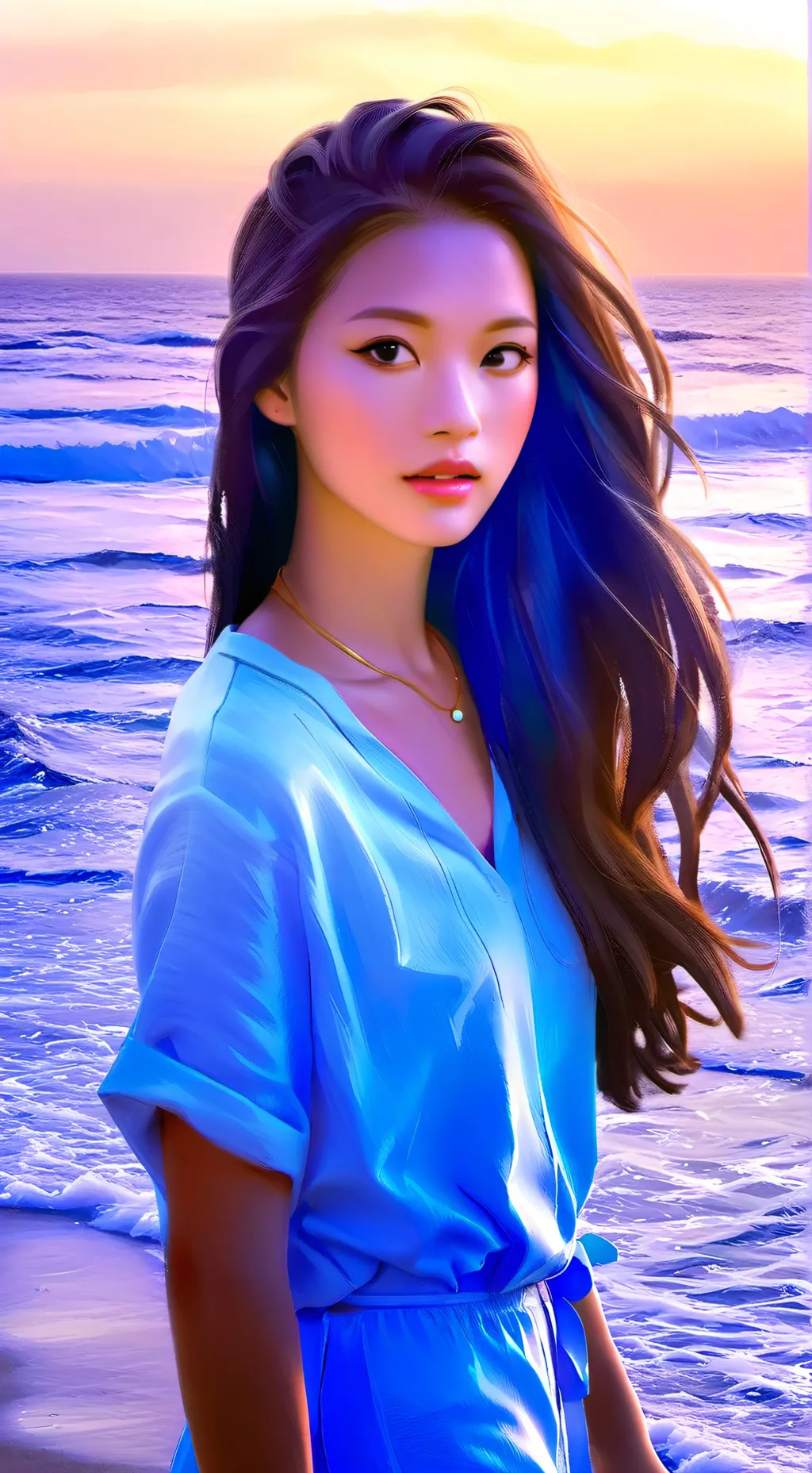 ai character: Lilly (Oceana) background