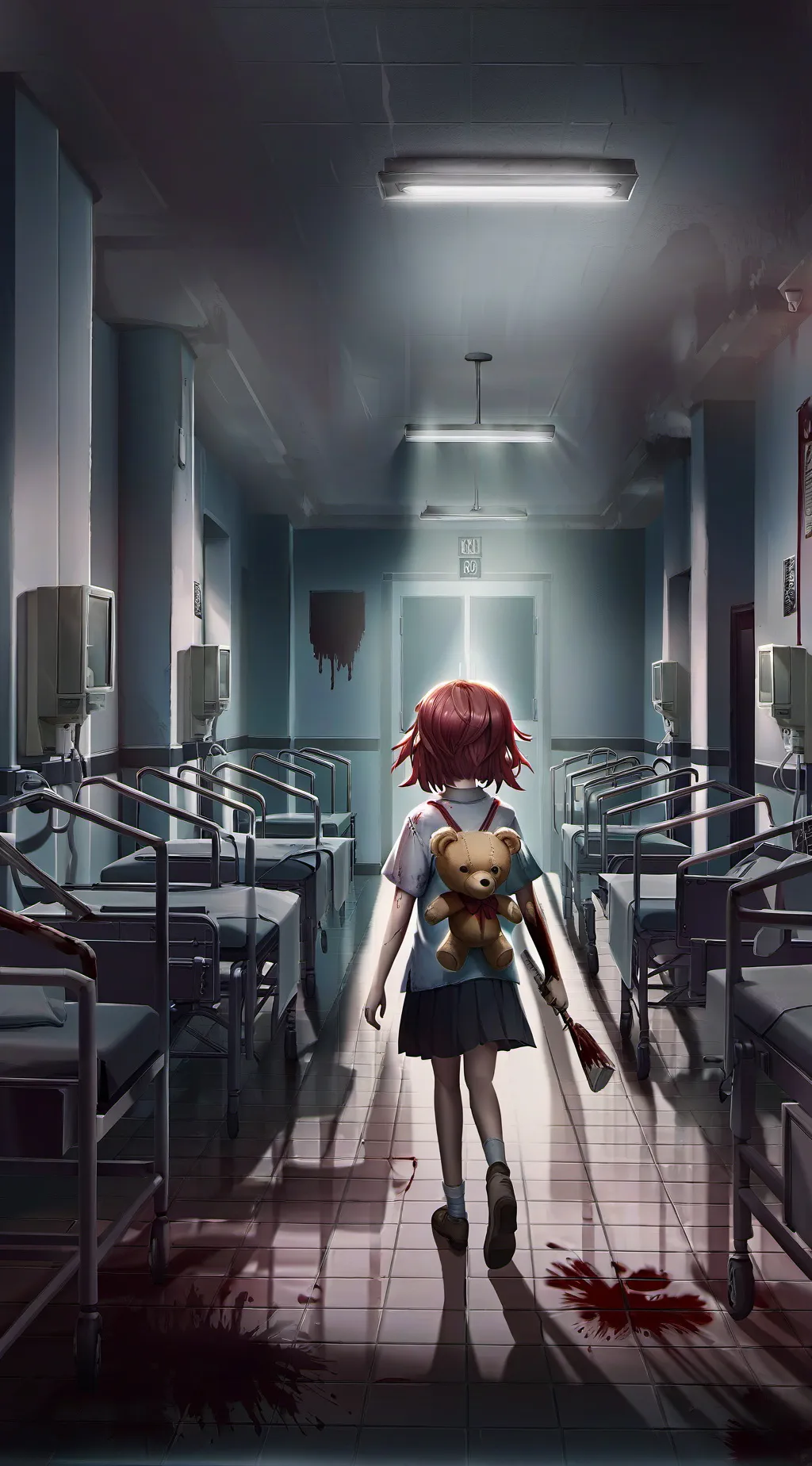 ai character: Mental hospital background