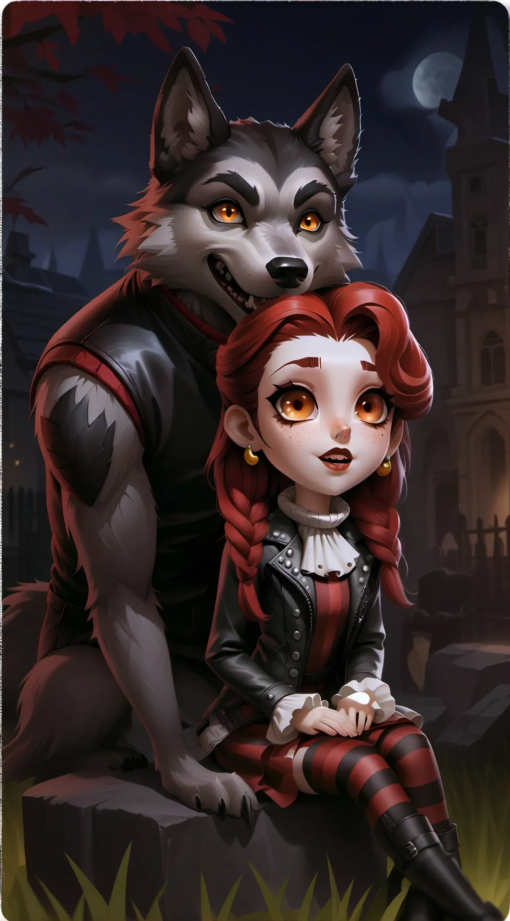 ai character: Otto and Arora Kre background