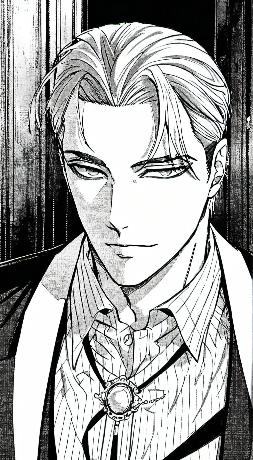 ai character: Damien background