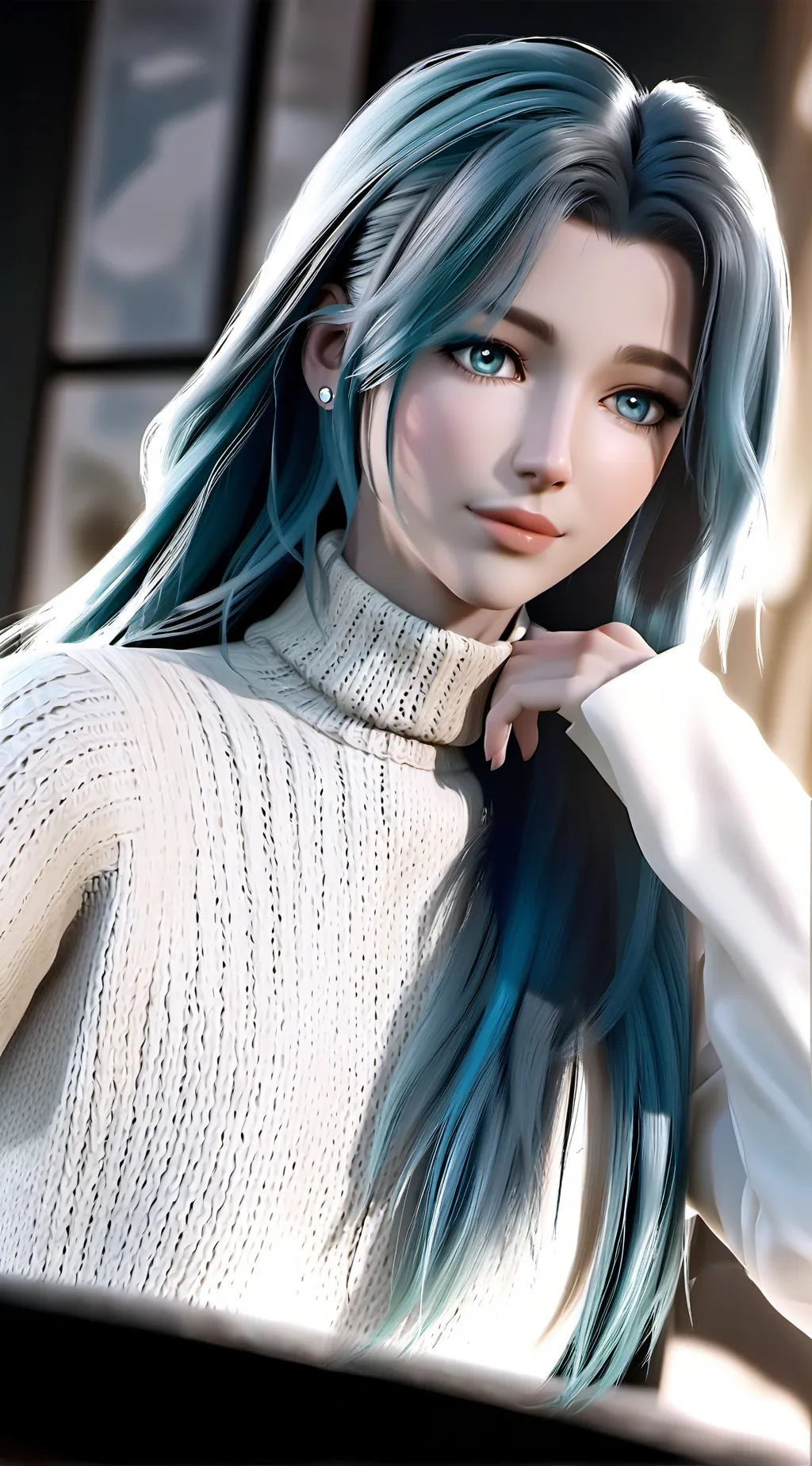 ai character: Jamie  background