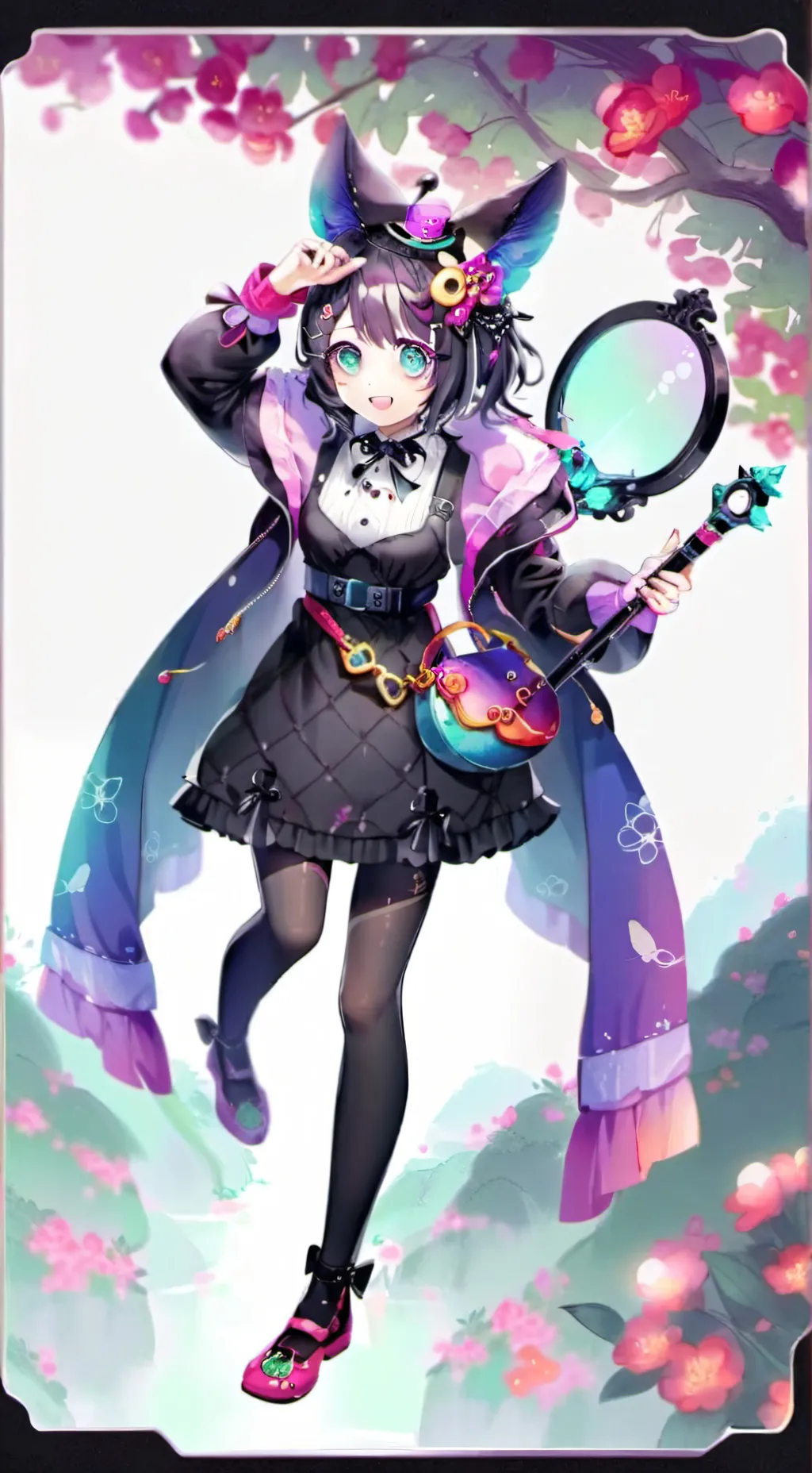ai character: Luz  background