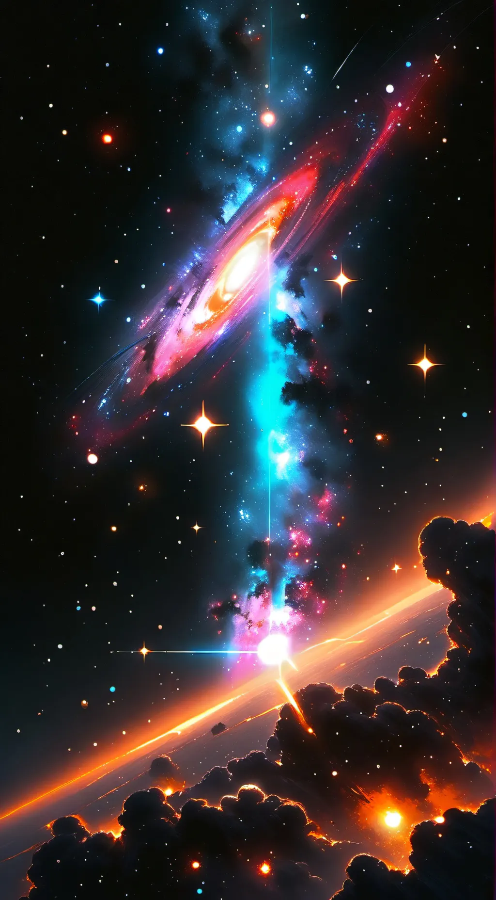 ai character: CRK AU background